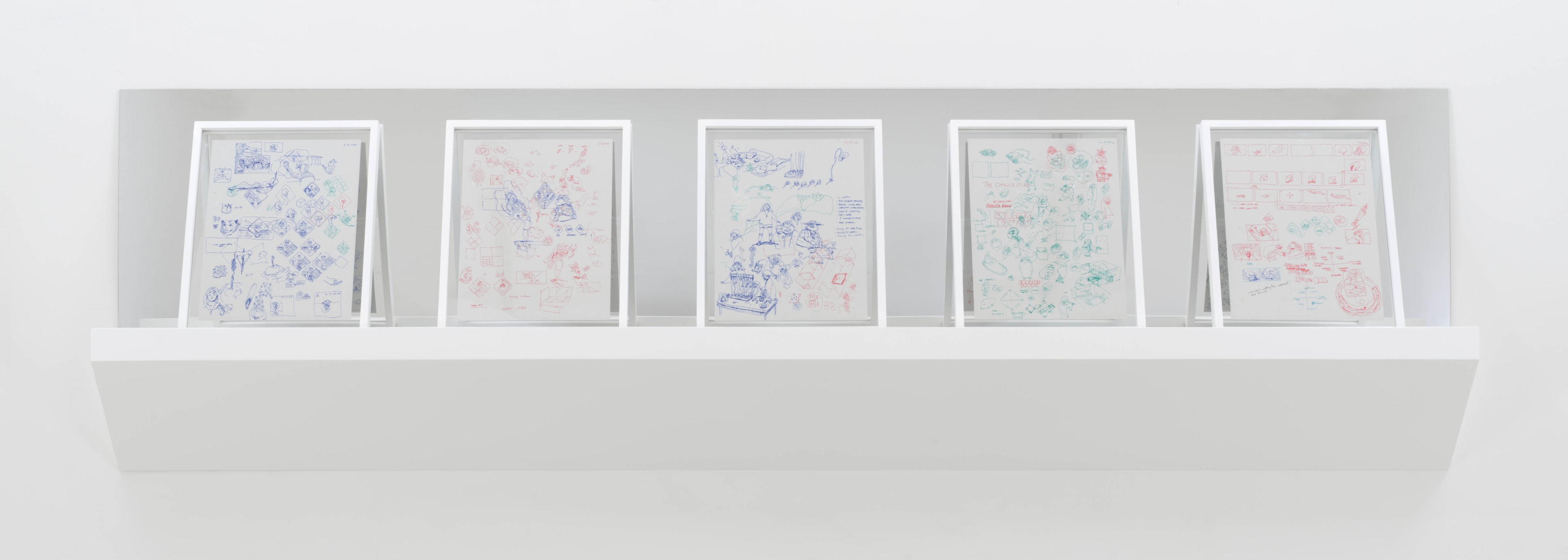 Ian Cheng, Life After BOB Production Drawings, 2022