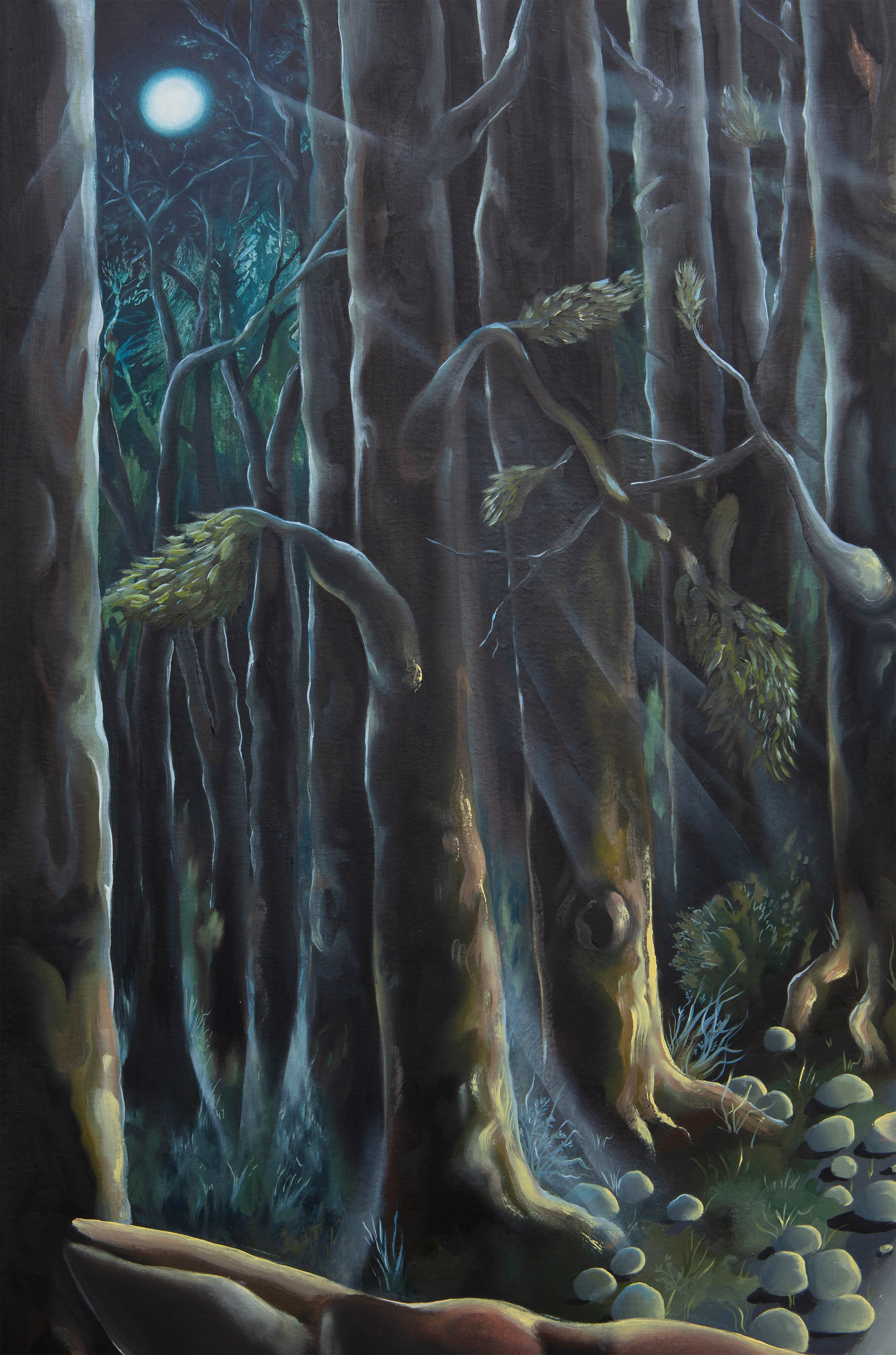Kat Lyons, New Moon Light, 2020