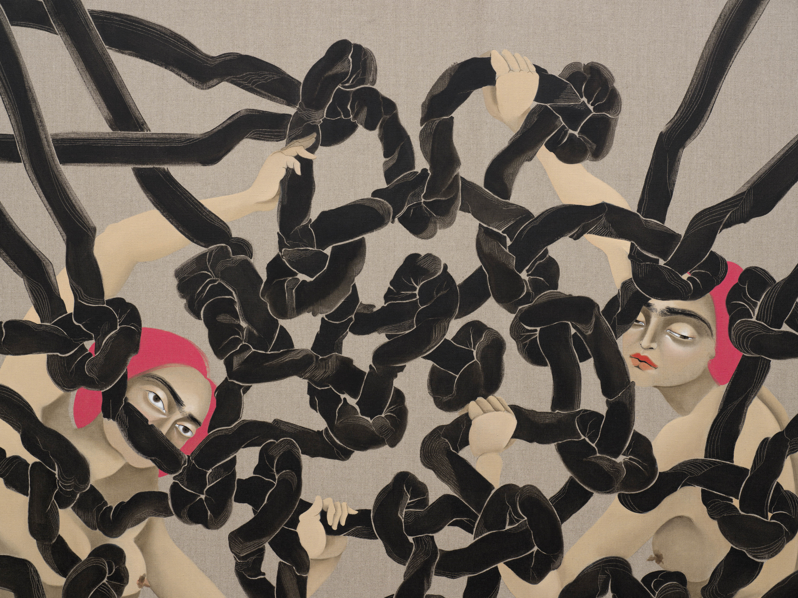 Hayv Kahraman, Entanglements no.1, 2021