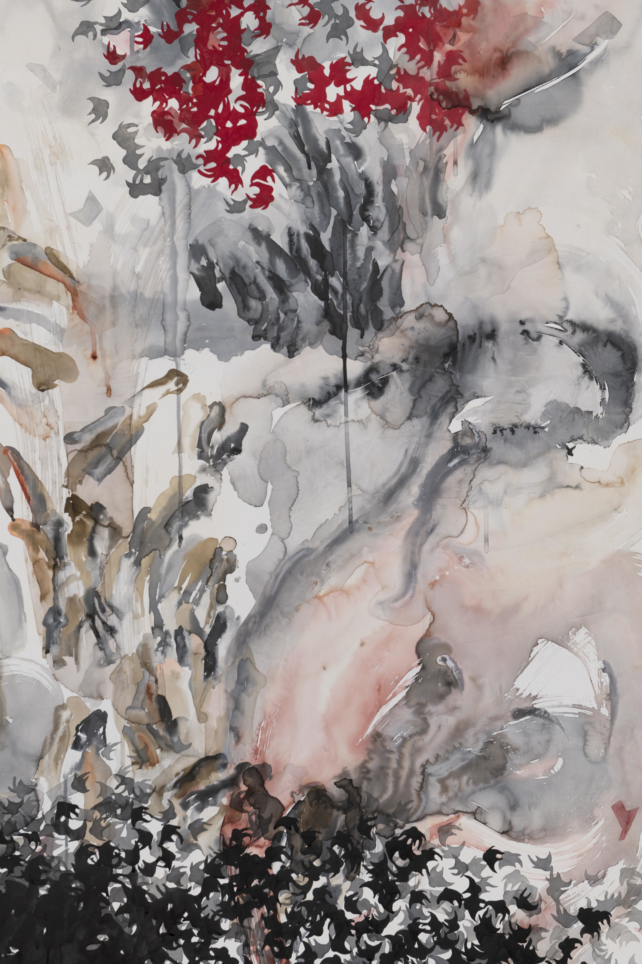 Shahzia Sikander, Yin Yang, 2020