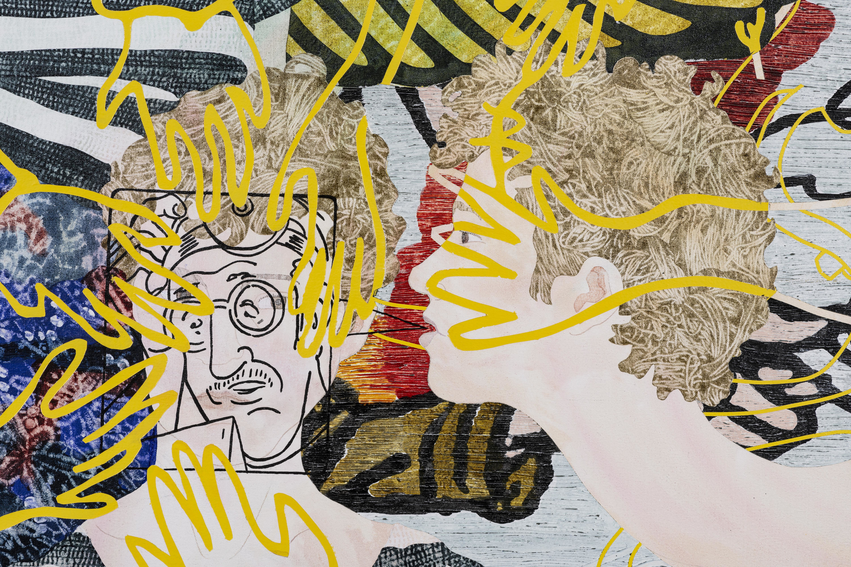 Helen Johnson, Self Portrait as Self-Conscious Left, 2019