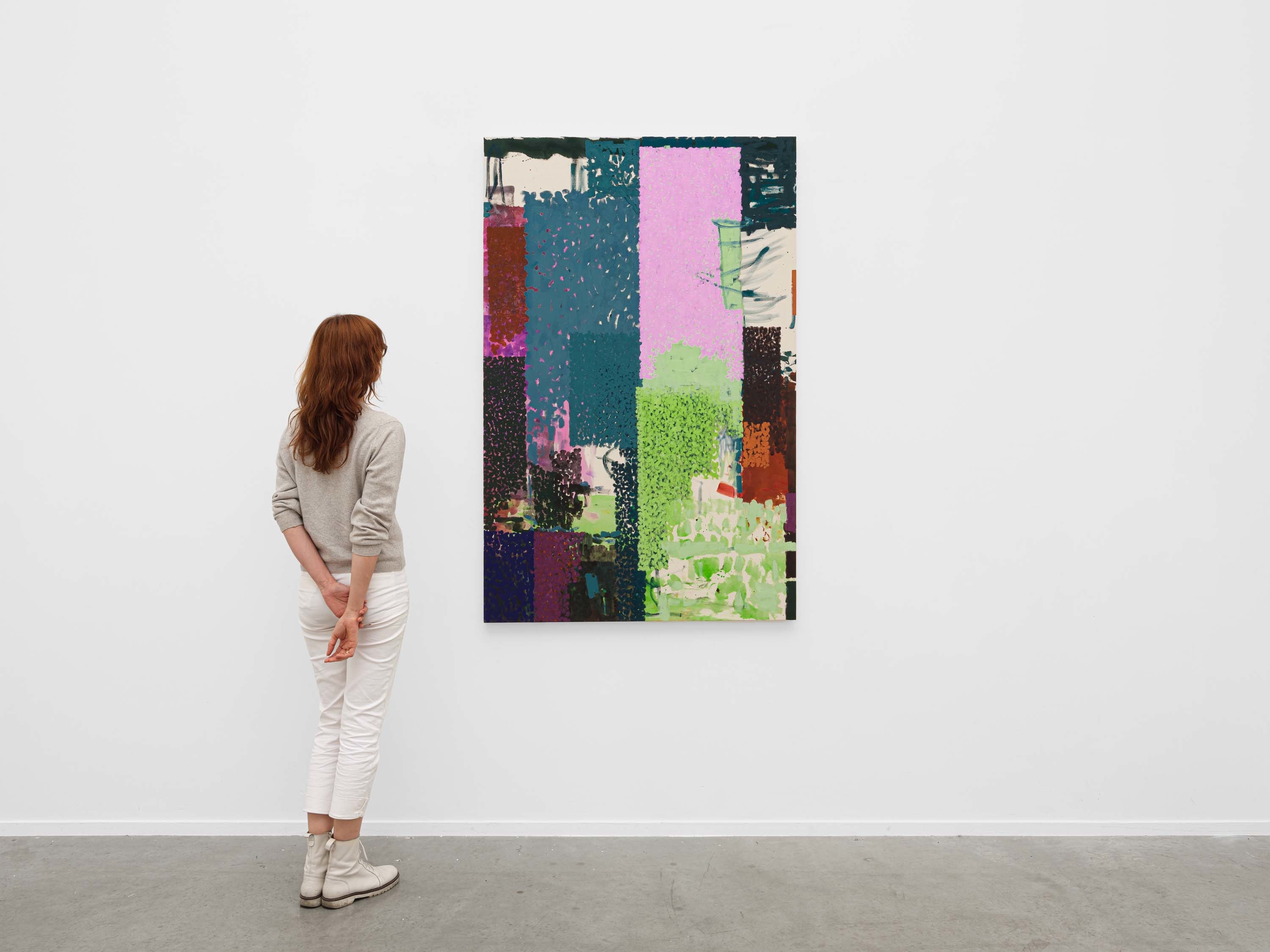 Mary Ramsden Malkuth2023 Oil on canvas 170 x 110 cm