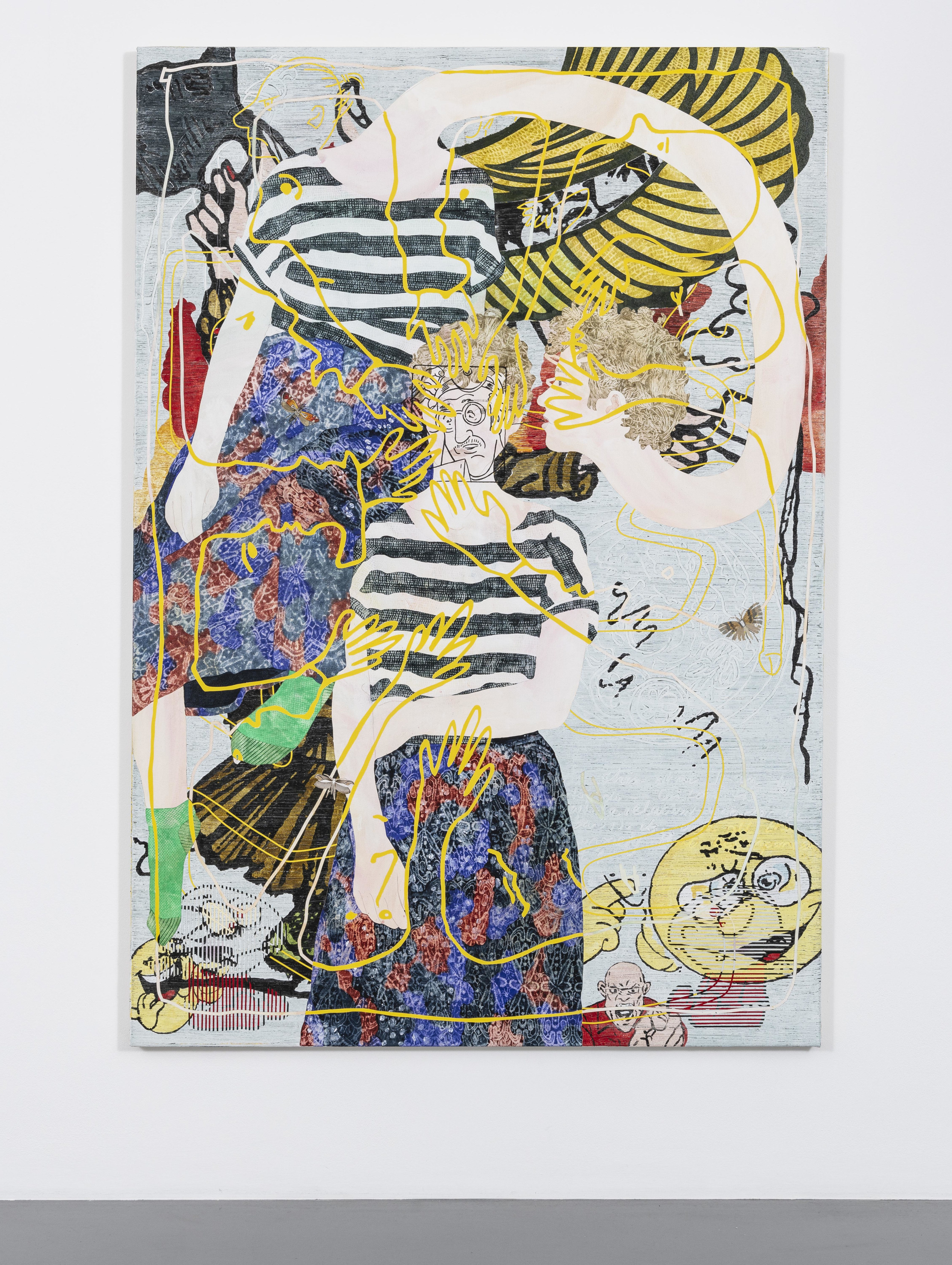 Helen Johnson, Self Portrait as Self-Conscious Left, 2019