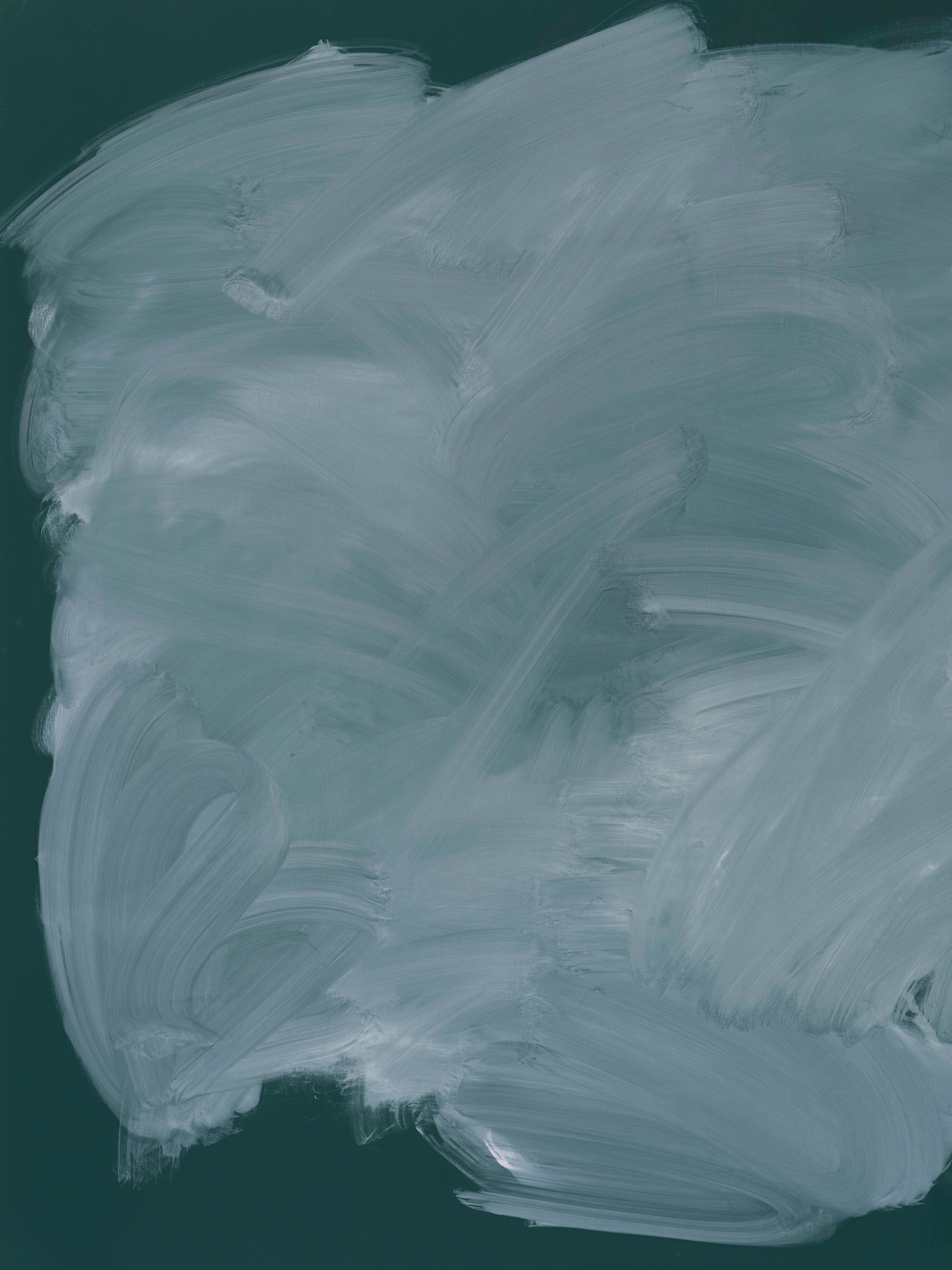 Tala Madani, Blackboard (Wiped), 2024