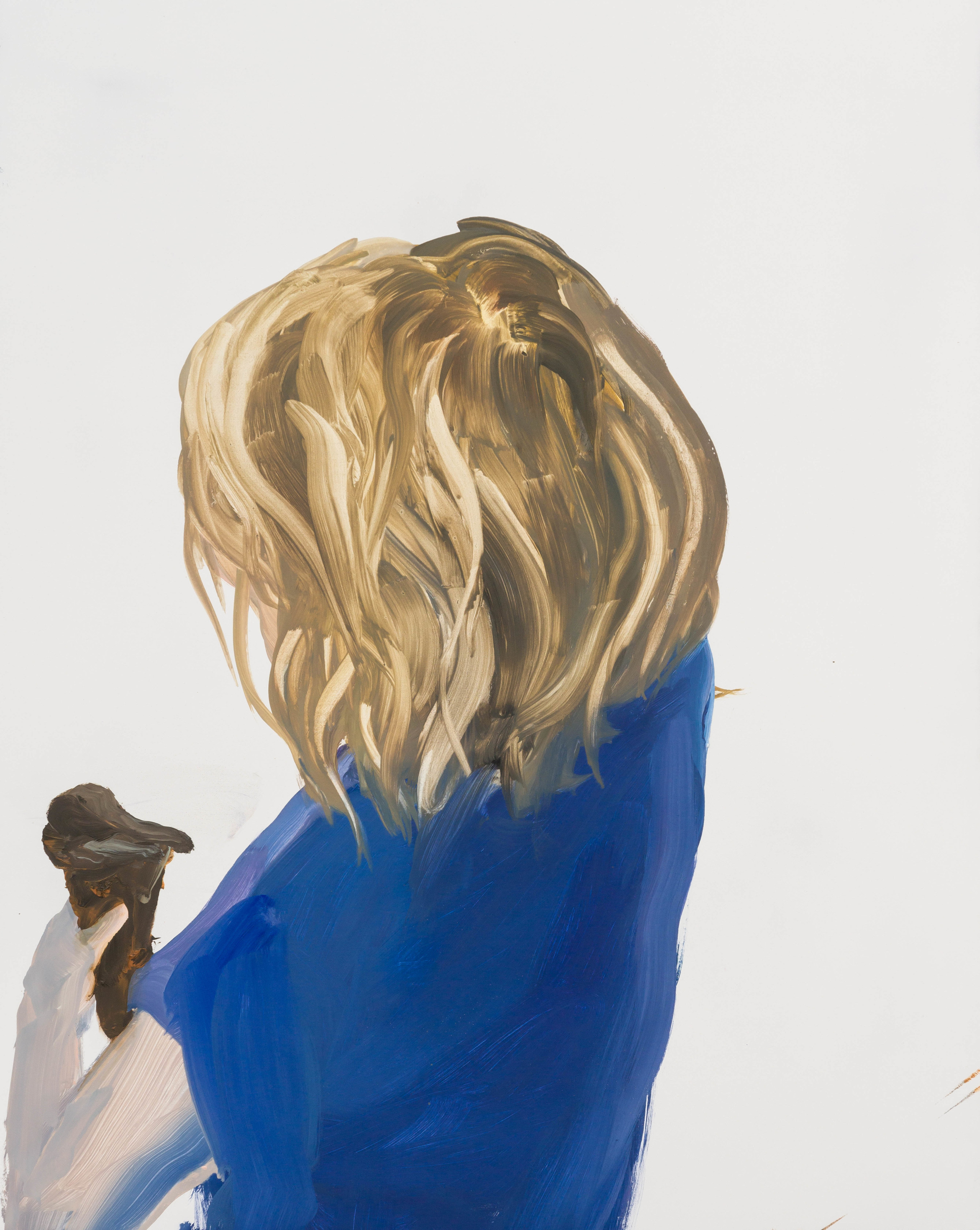 Tala Madani, Two Figures, 2021