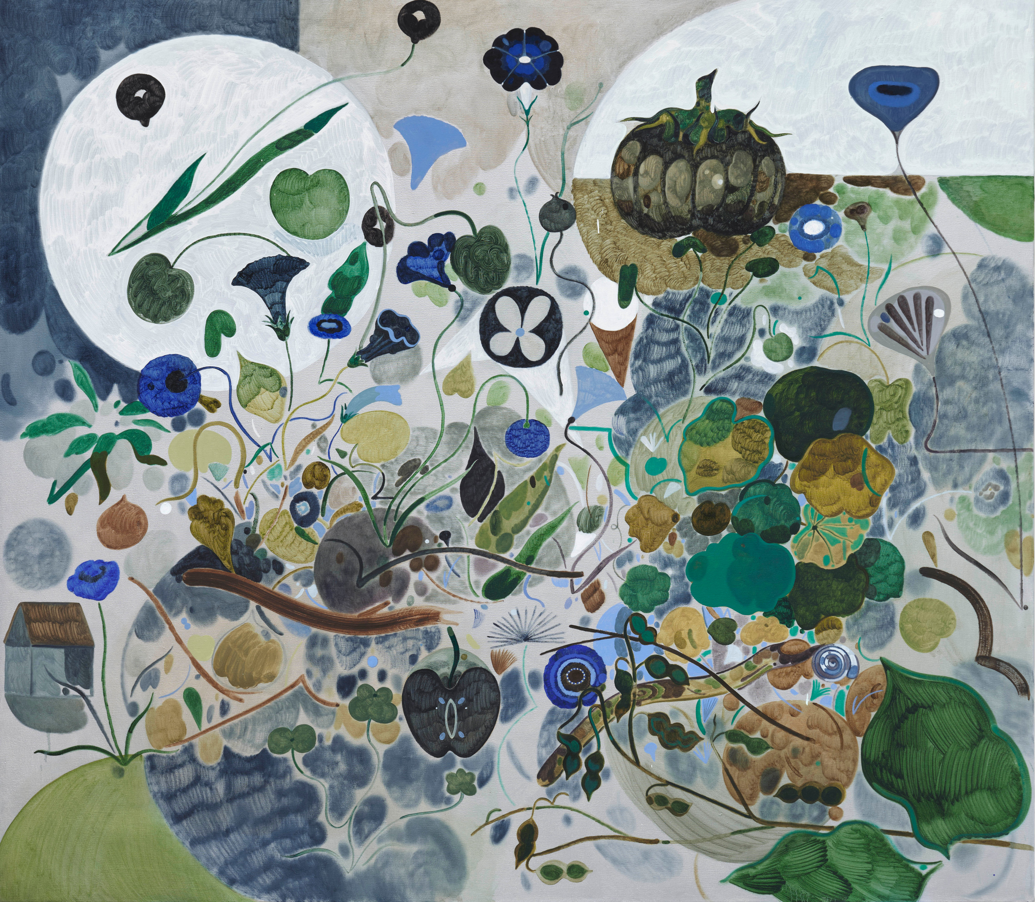 James Owens You Know More Than I Know2025 Oil on canvas 140 x 160 cm 55 1/8 x 63 in