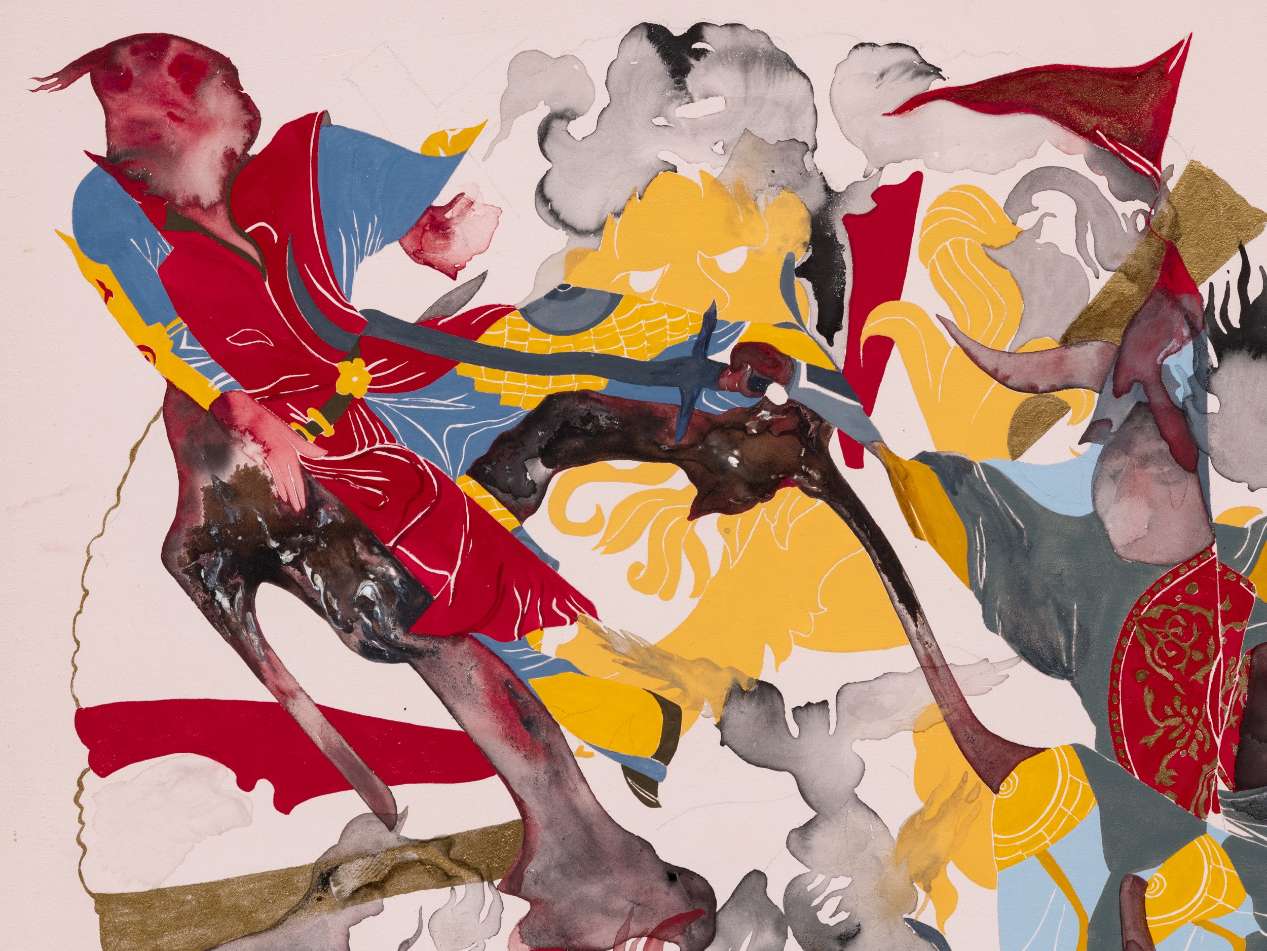 Shahzia Sikander, The Shadow Series I, 2021