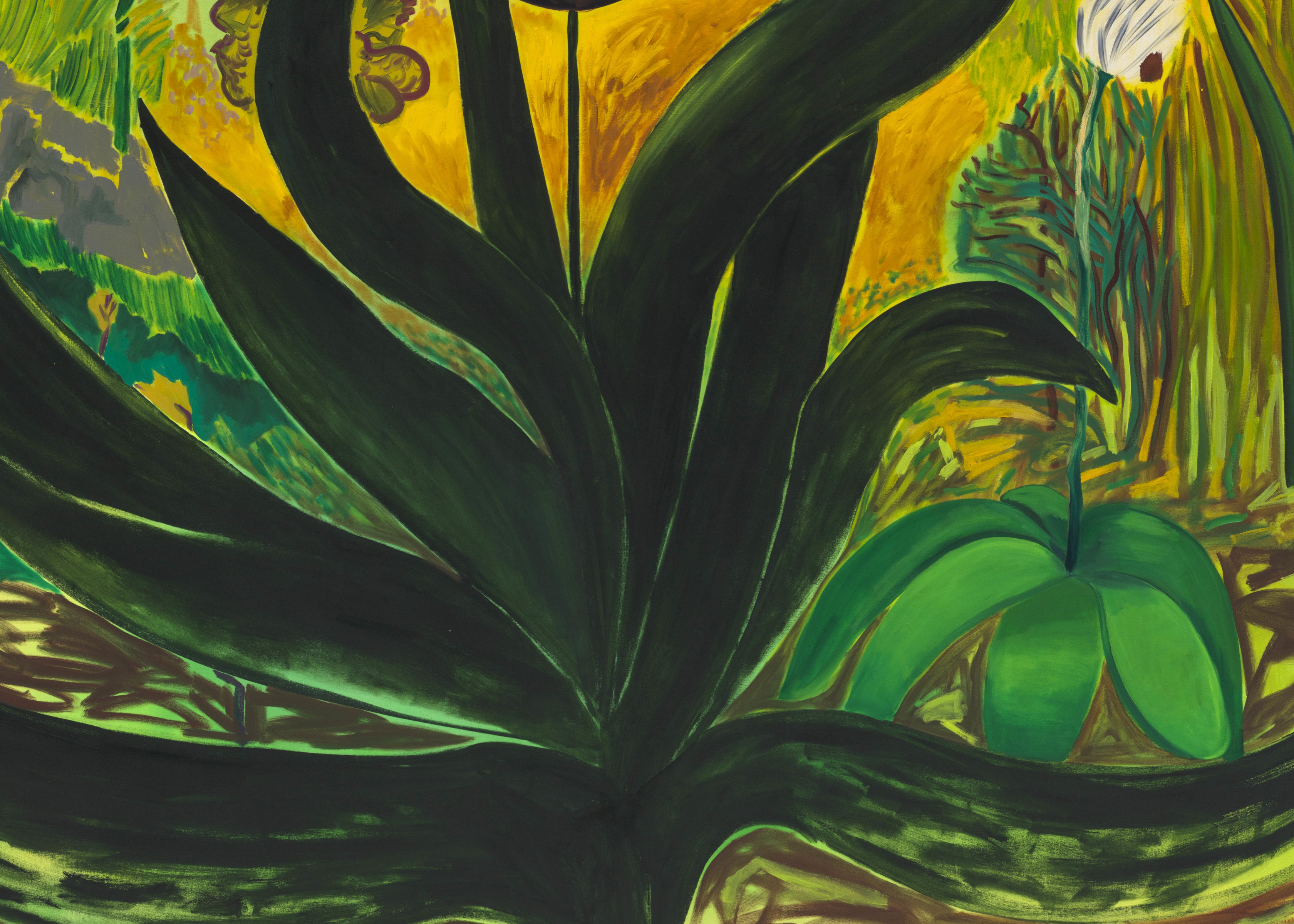 Shara Hughes, Attraction Contraption, 2021