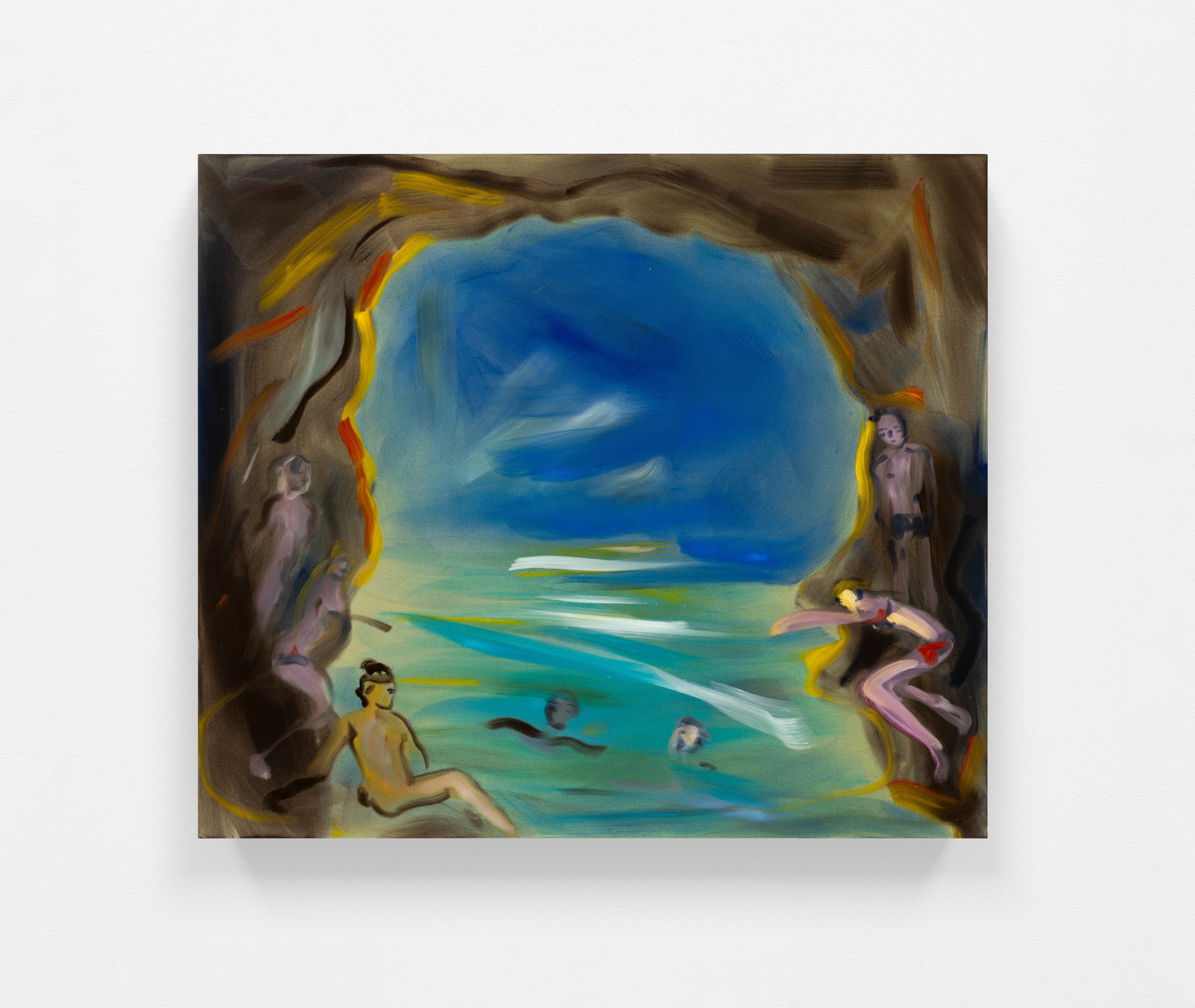 Sophie von Hellermann Puglia2024 Acrylic on canvas 140 x 160 cm 55 1/8 x 63 in