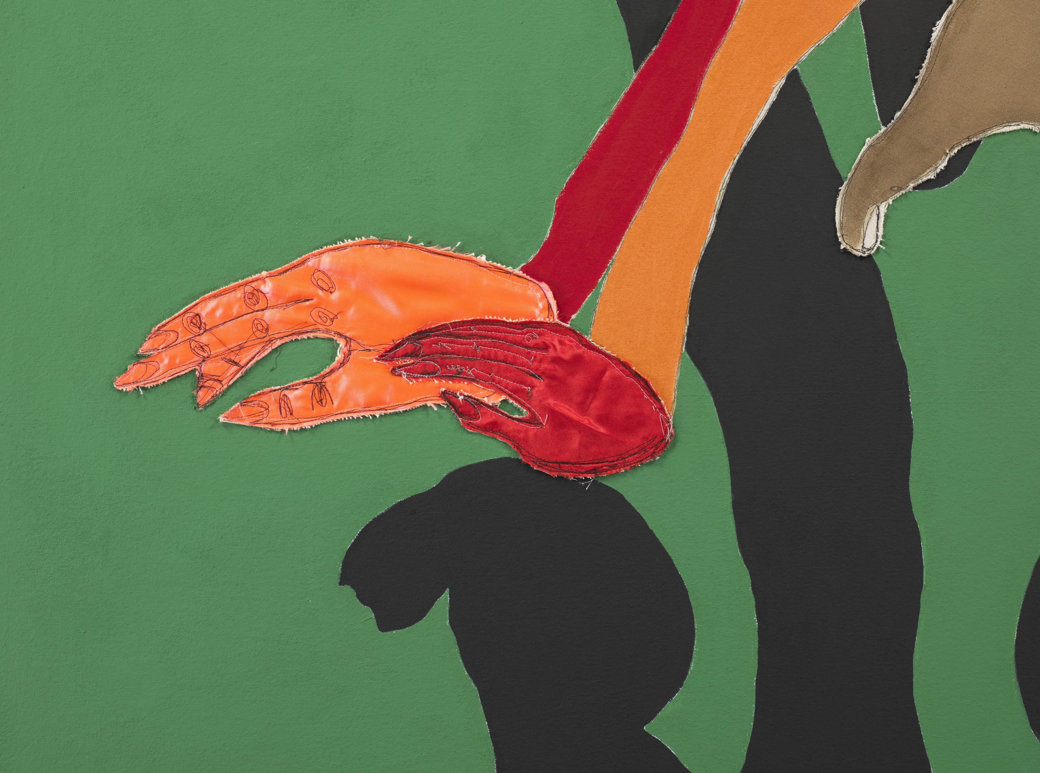 Tschabalala Self, Vanity, 2020