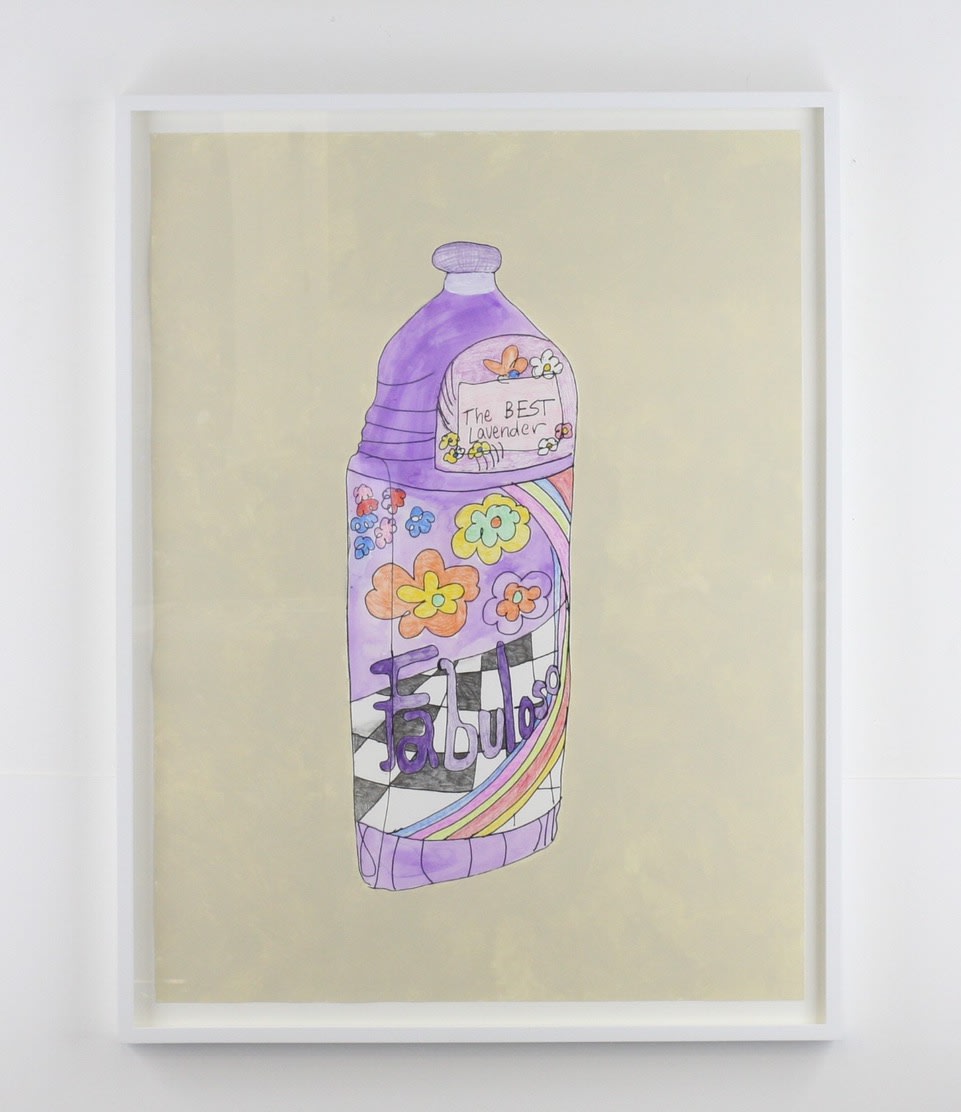 Tschabalala Self, Clean House 8 - Fabuloso with Inverted Rainbow, 2018