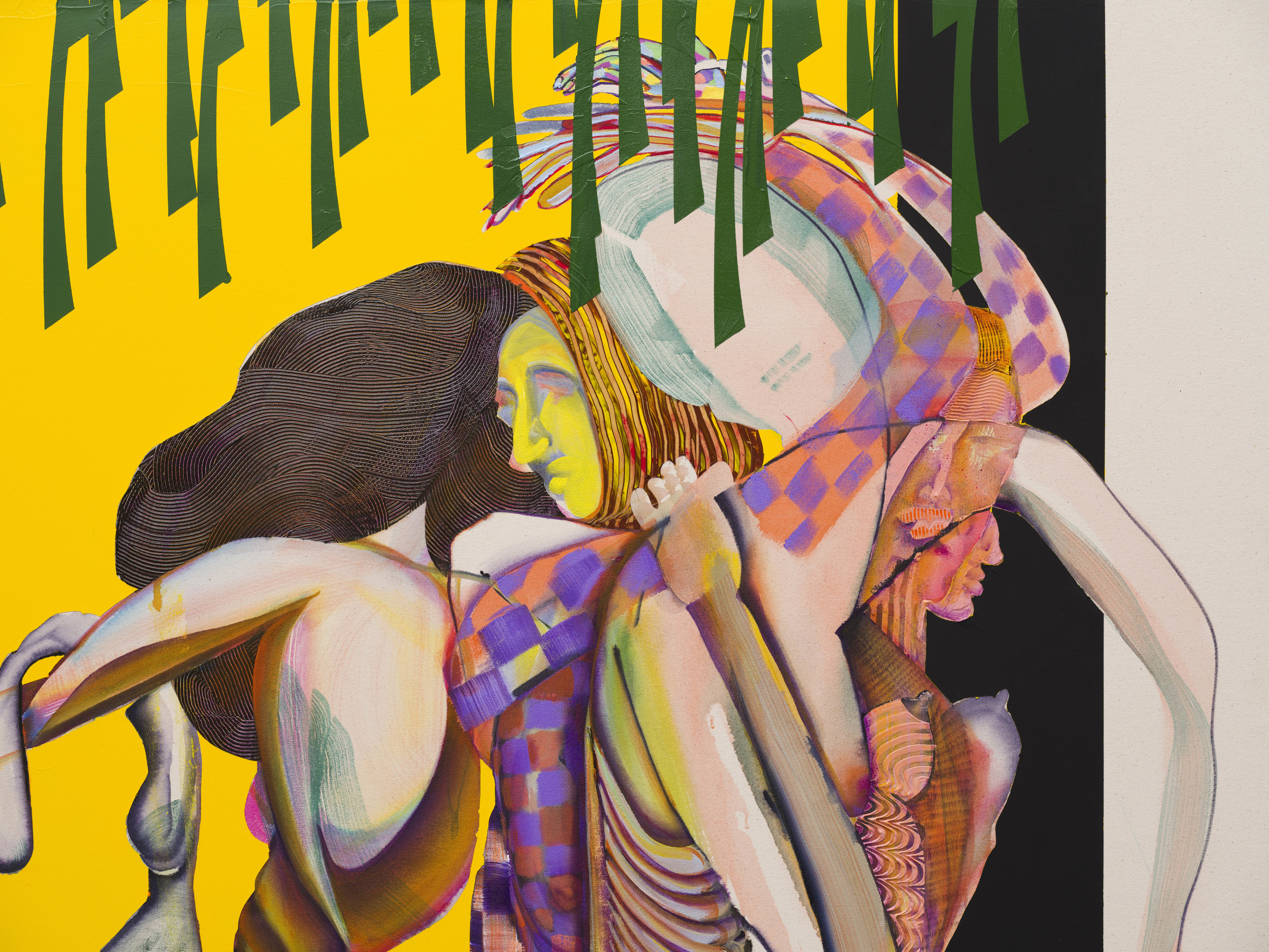 Christina Quarles, A Little Fall of Rain, 2020