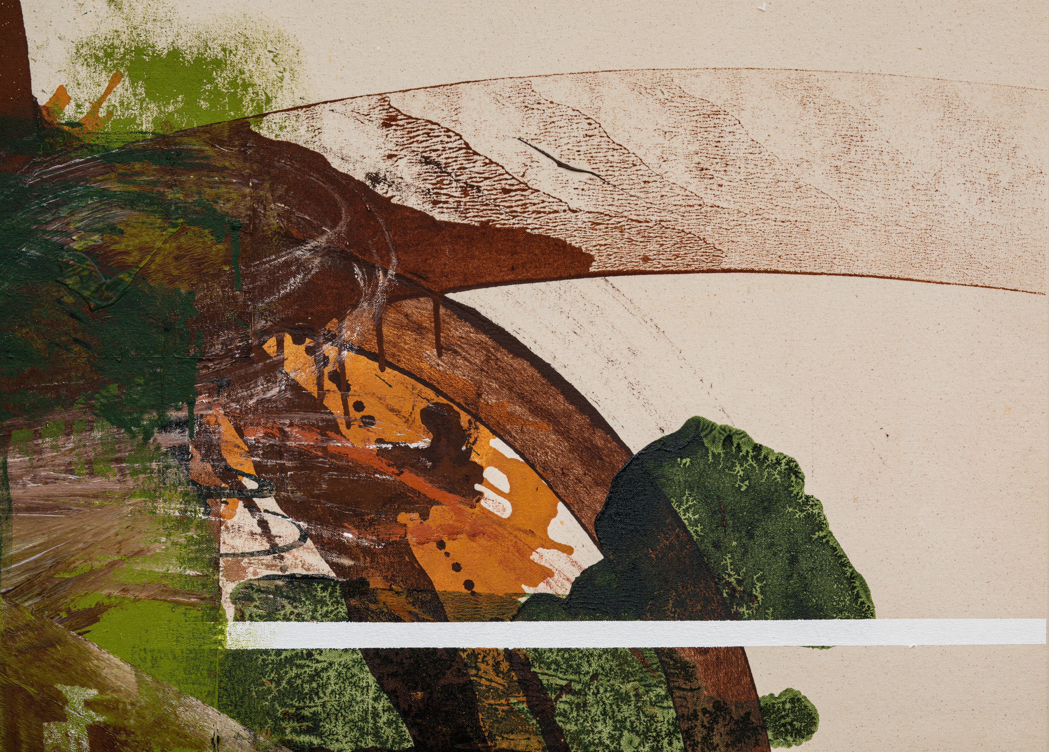 Elizabeth Neel Things About April2023 Acrylic on canvas 198.1 x 147.3 cm