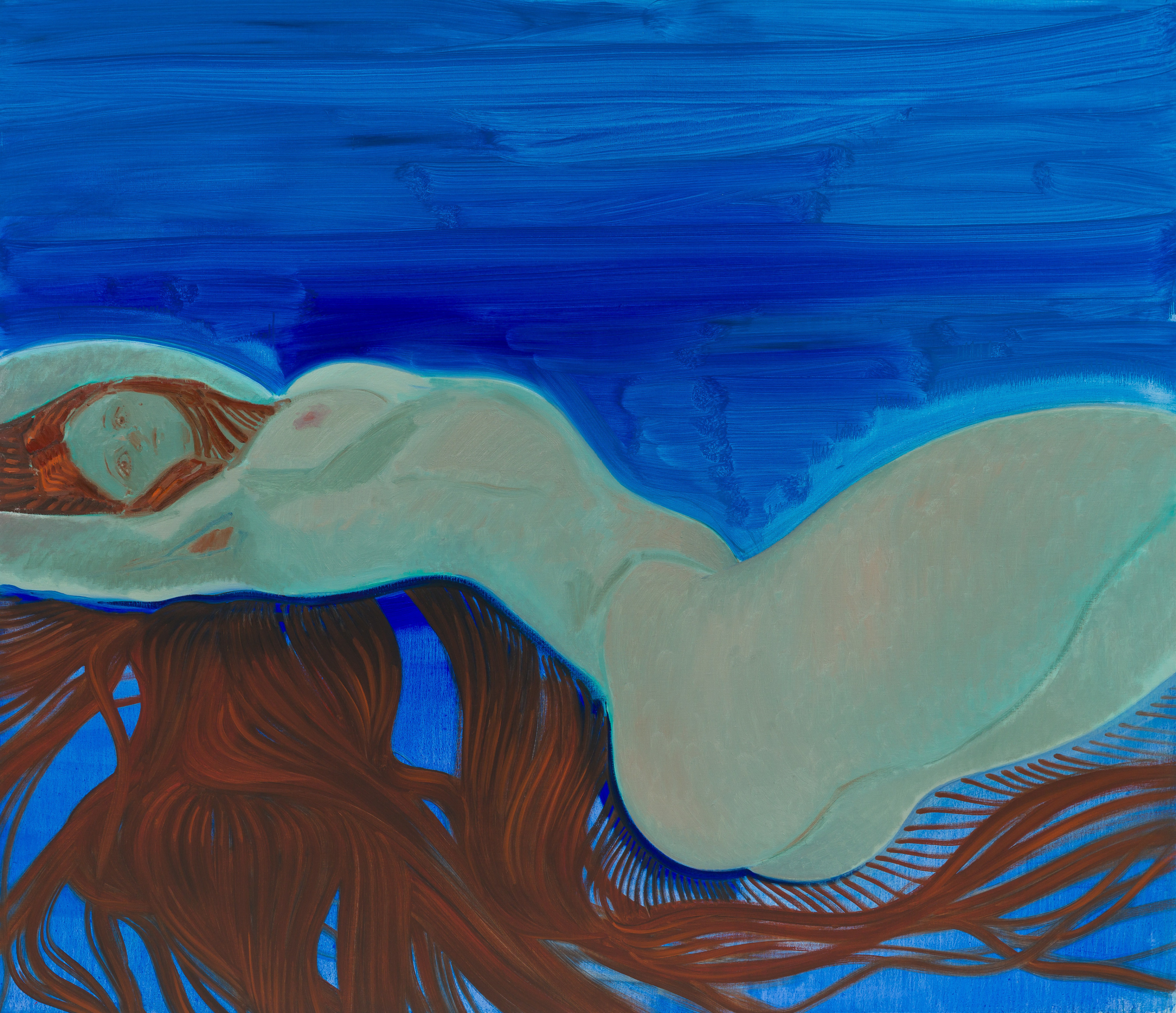 Sofia Mitsola Bella2024 Oil on linen 190 x 220 cm 74 3/4 x 86 5/8 in