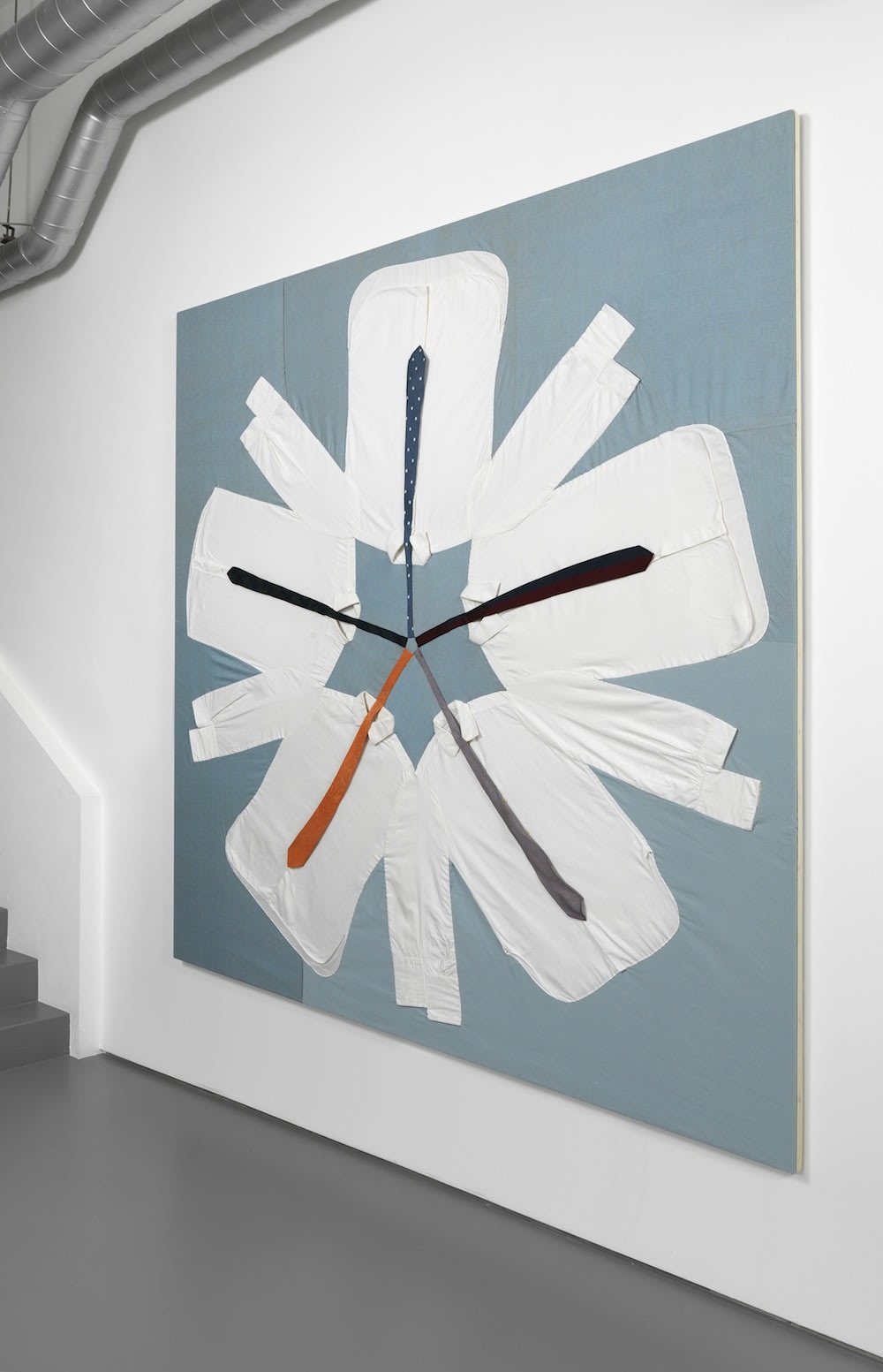 Ulla von Brandenburg, Hemden Quilt (Shirt Quilt), 2012-2014