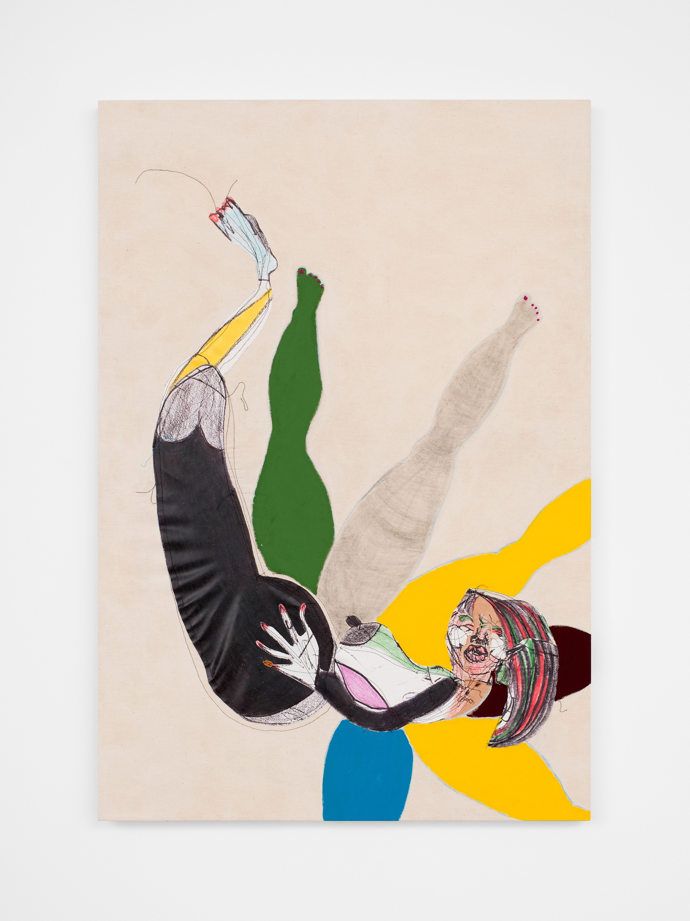 Tschabalala Self, Turnt, 2016