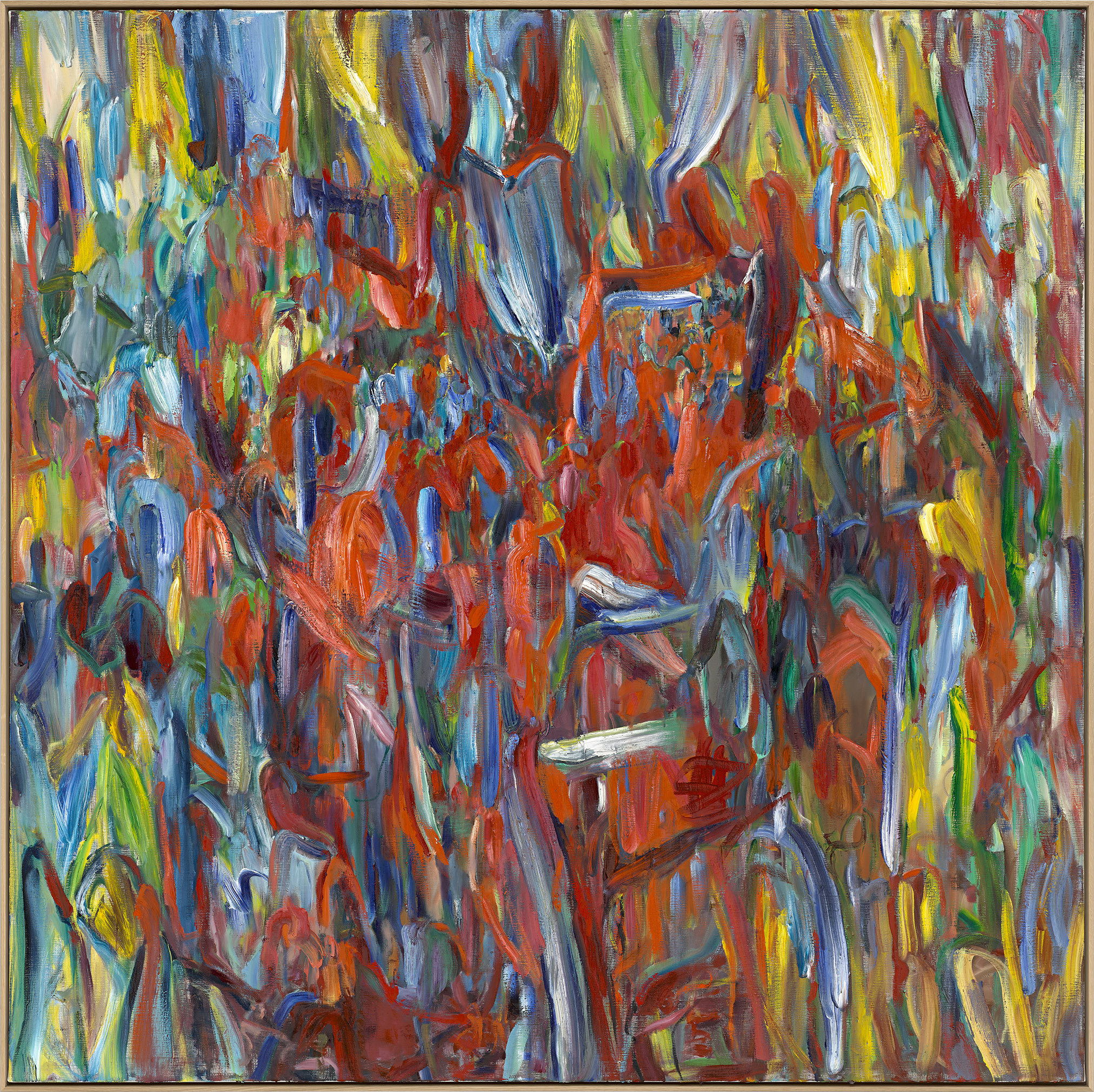 Sabine Moritz Galateia2020 Oil on canvas 200 x 200 cm 78 3/4 x 78 3/4 in