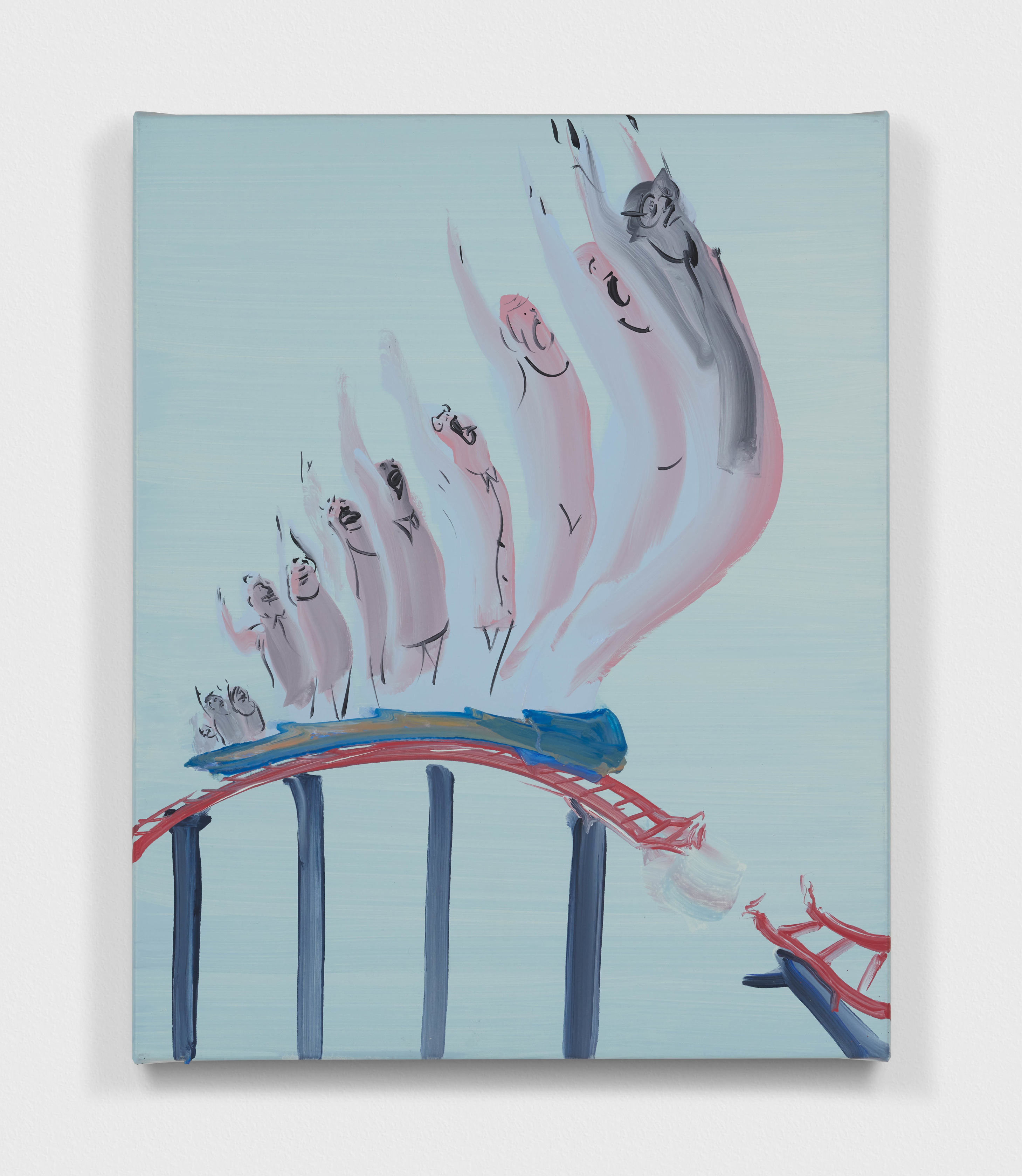 Tala Madani Big Dipper2021 Oil on linen 50.8 x 40.6 cm 20 x 16 in