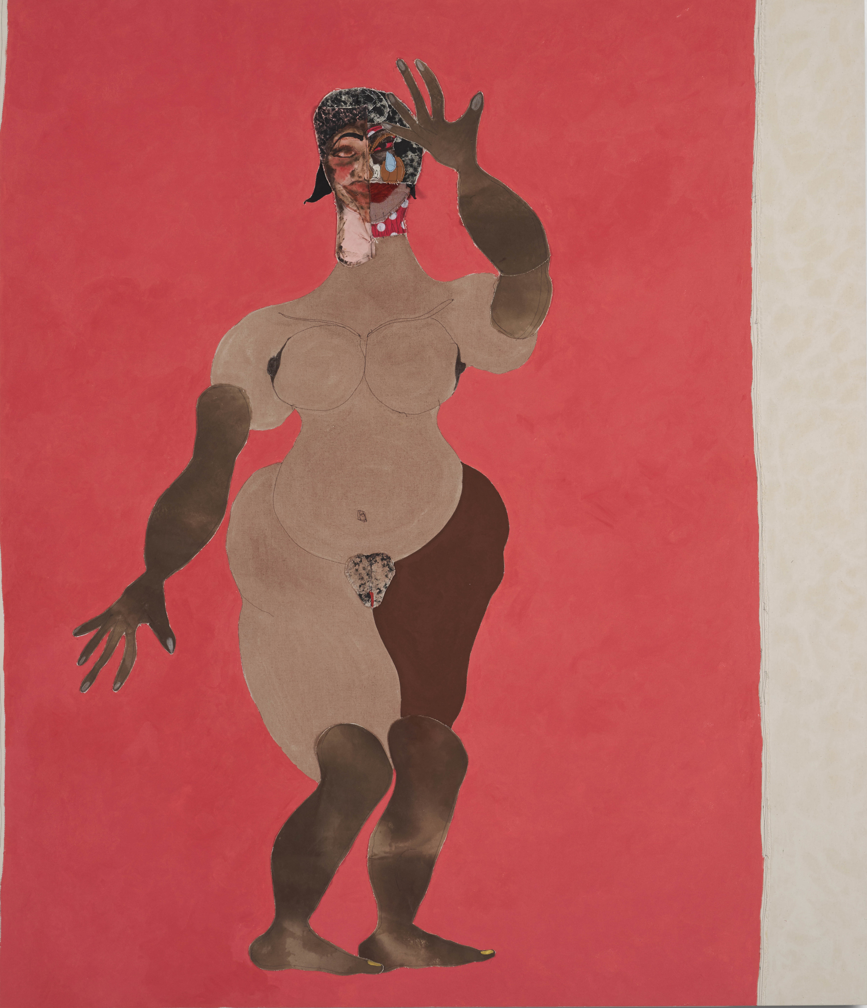 Tschabalala Self, Damsel, 2019