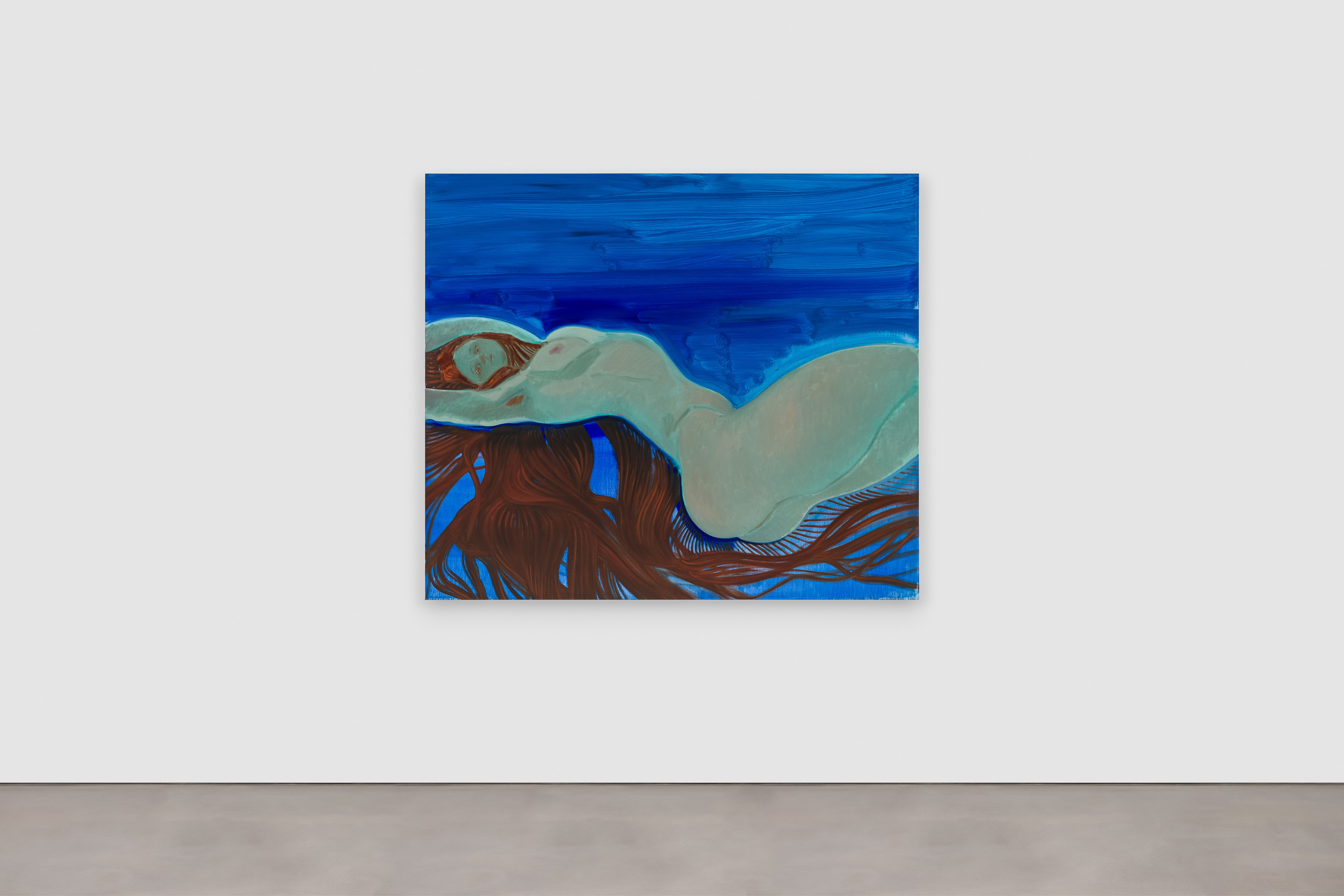 Sofia Mitsola Bella2024 Oil on linen 190 x 220 cm 74 3/4 x 86 5/8 in