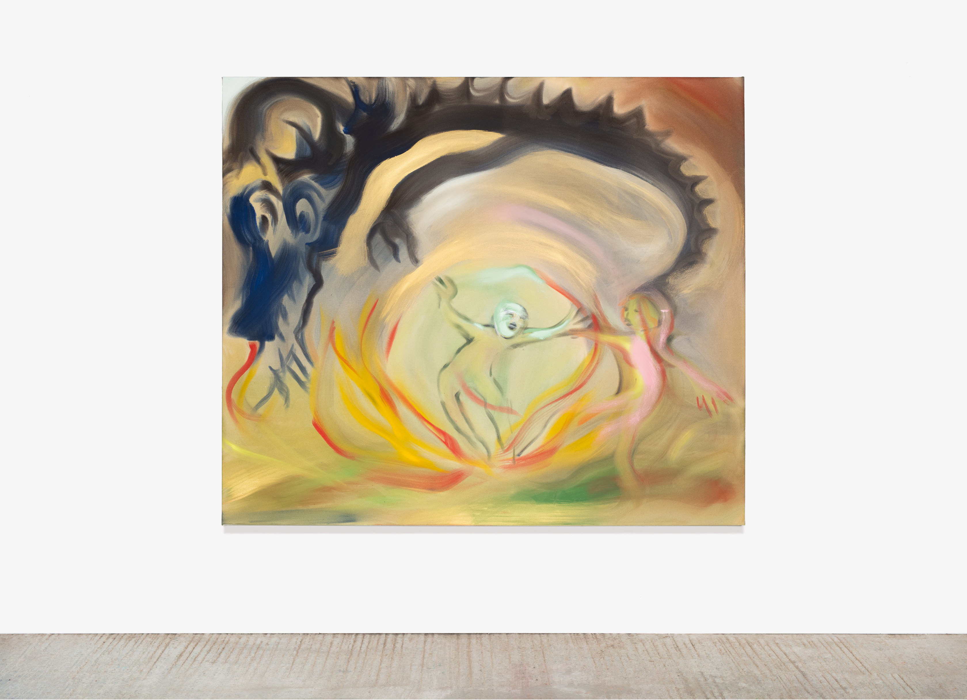 Sophie von Hellermann, Don’t play with me because you’re playing with fire, 2021