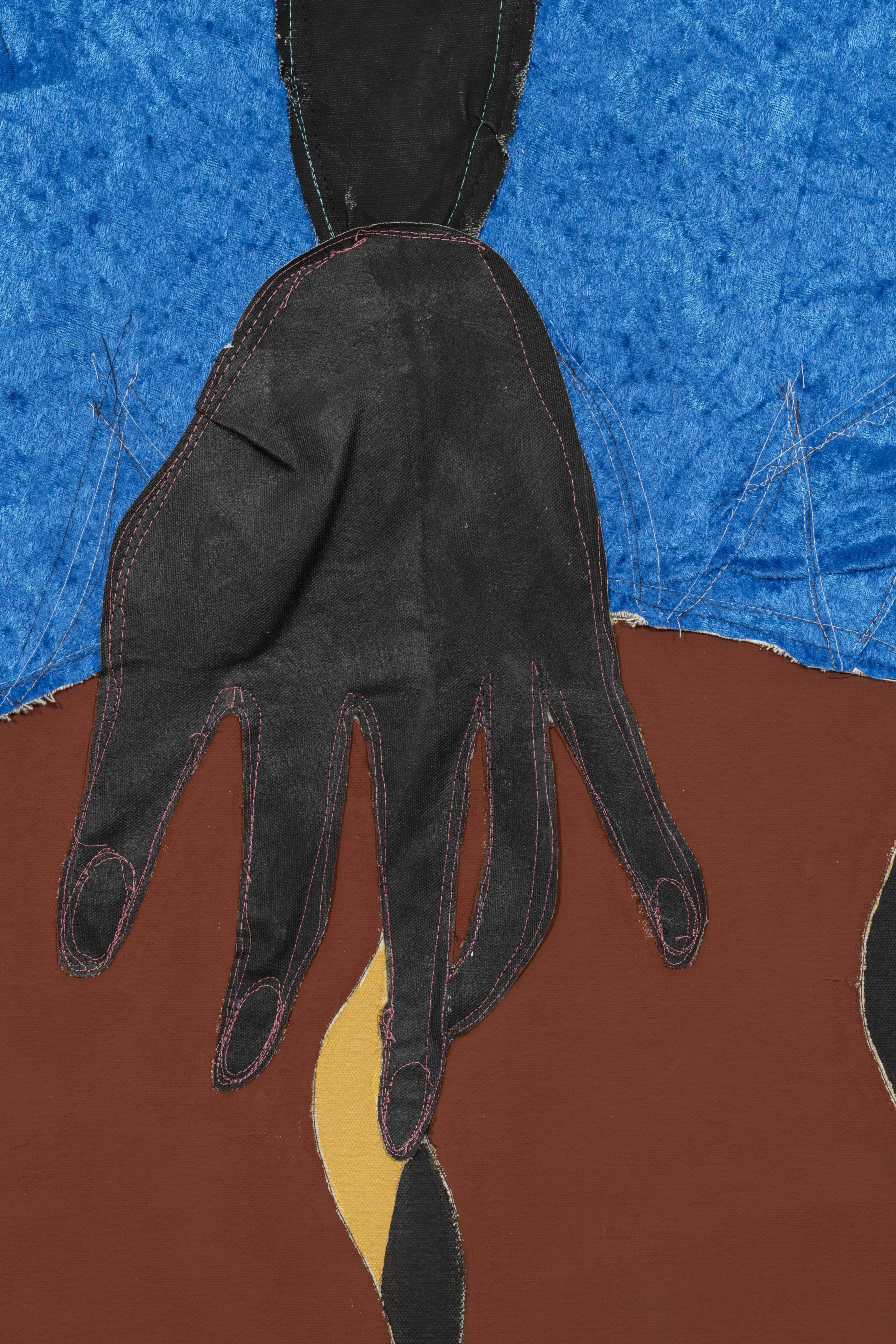 Tschabalala Self, From Afar, 2019