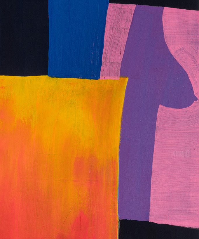 Sojourner Truth Parsons, Dark blue Bells IV, 2023-2024