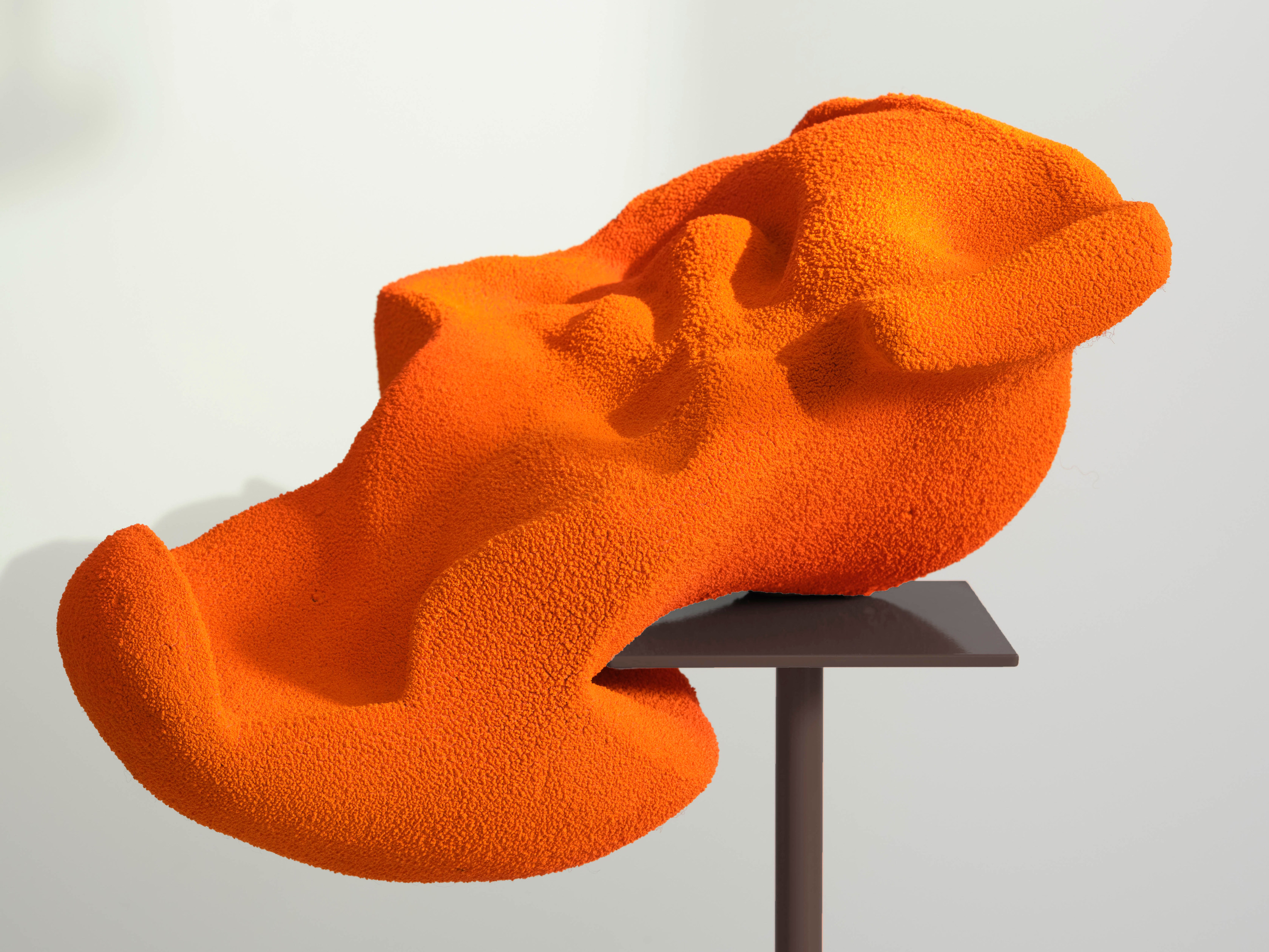 Arlene Shechet Together, At Sunrise2024 Glazed ceramic, powder coated steel Overall: 45.7 x 45.7 x 38.1 cm 18 x 18...