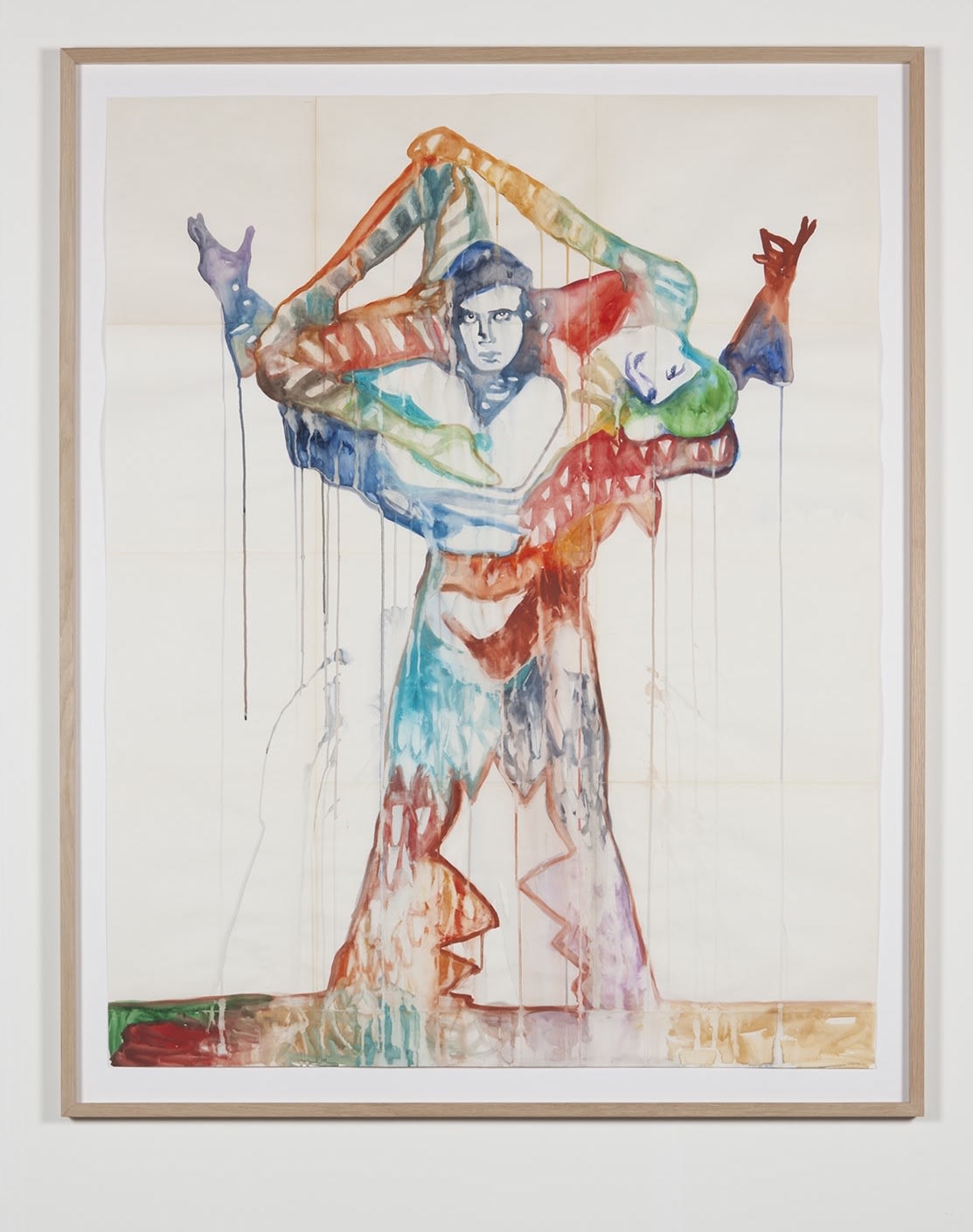 Ulla von Brandenburg, Frau auf Mann (Woman on man), 2015