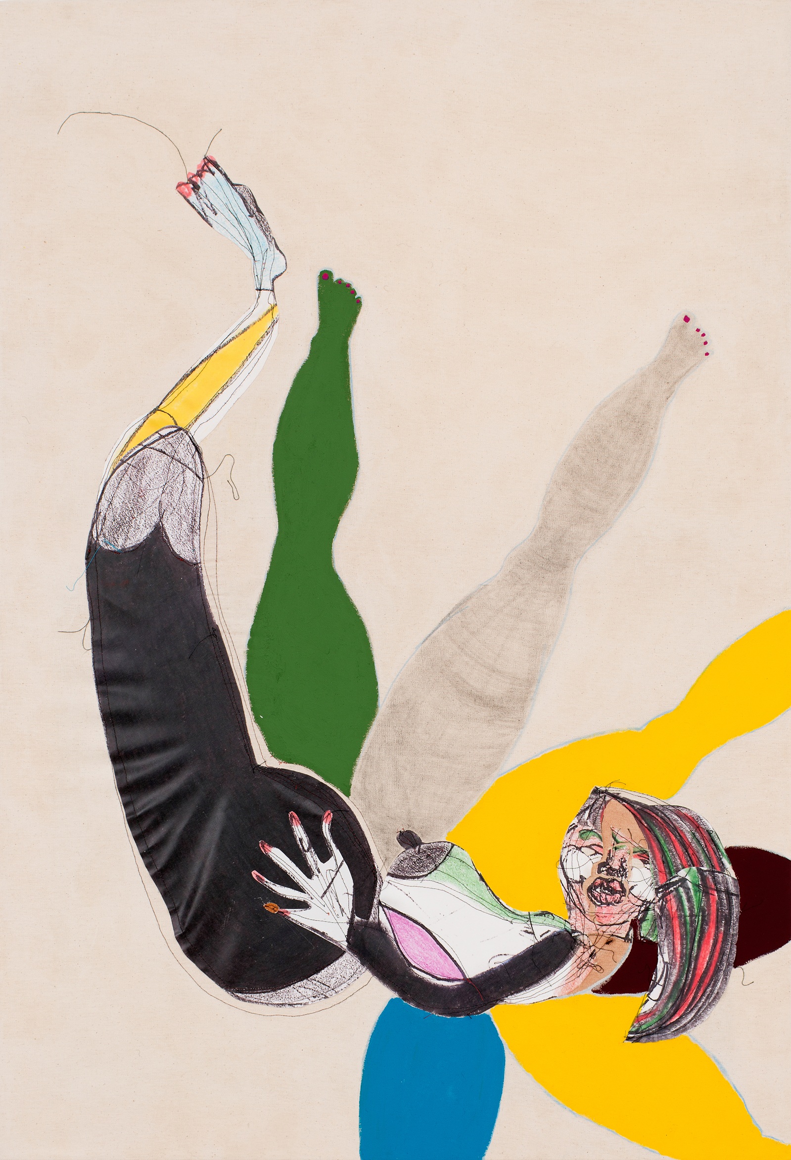 Tschabalala Self, Turnt, 2016