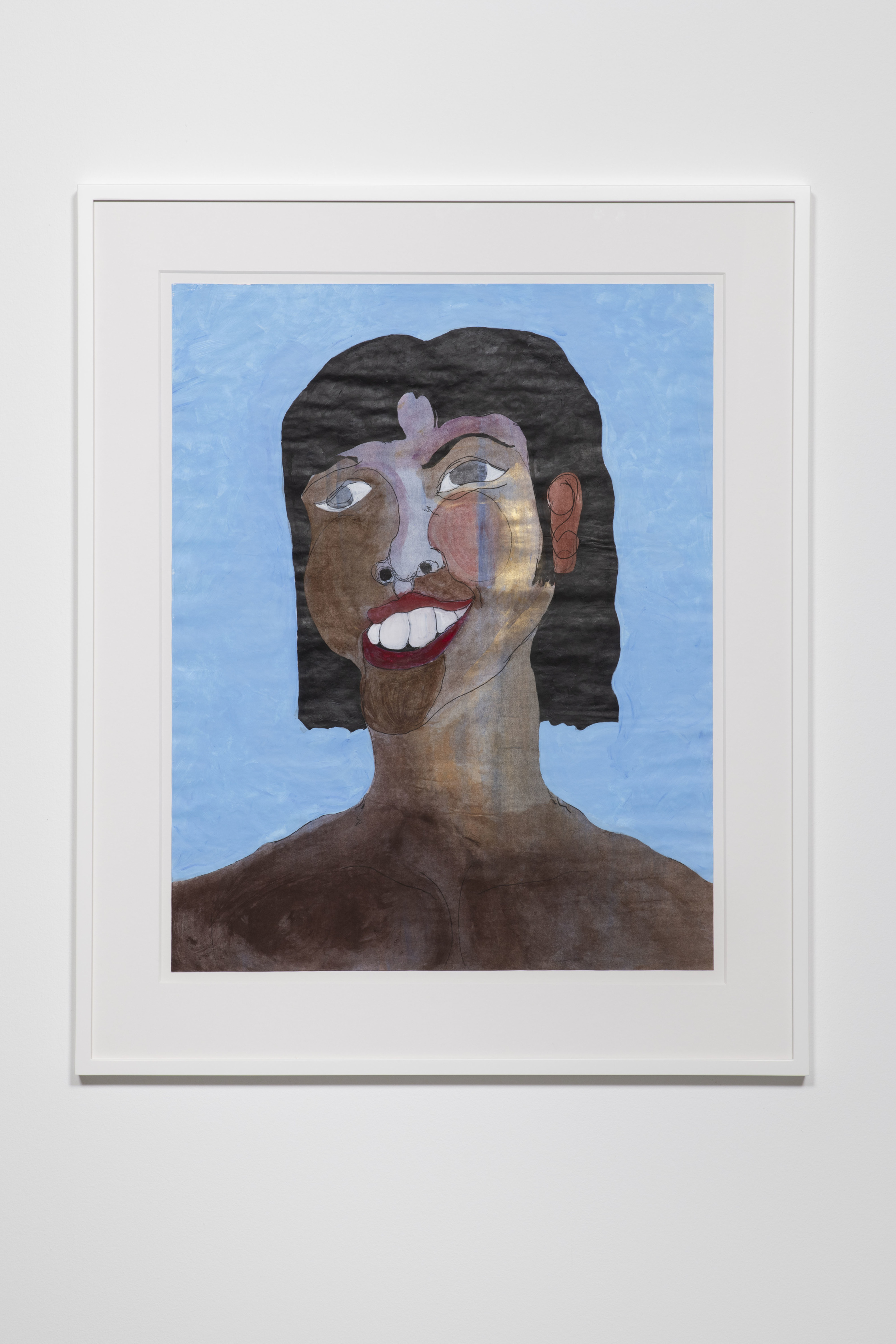 Tschabalala Self, Black Joy 8 - Chocolate Lady with Pretty Teeth, Black Joy 9 - Long Neck, Black Joy 10...