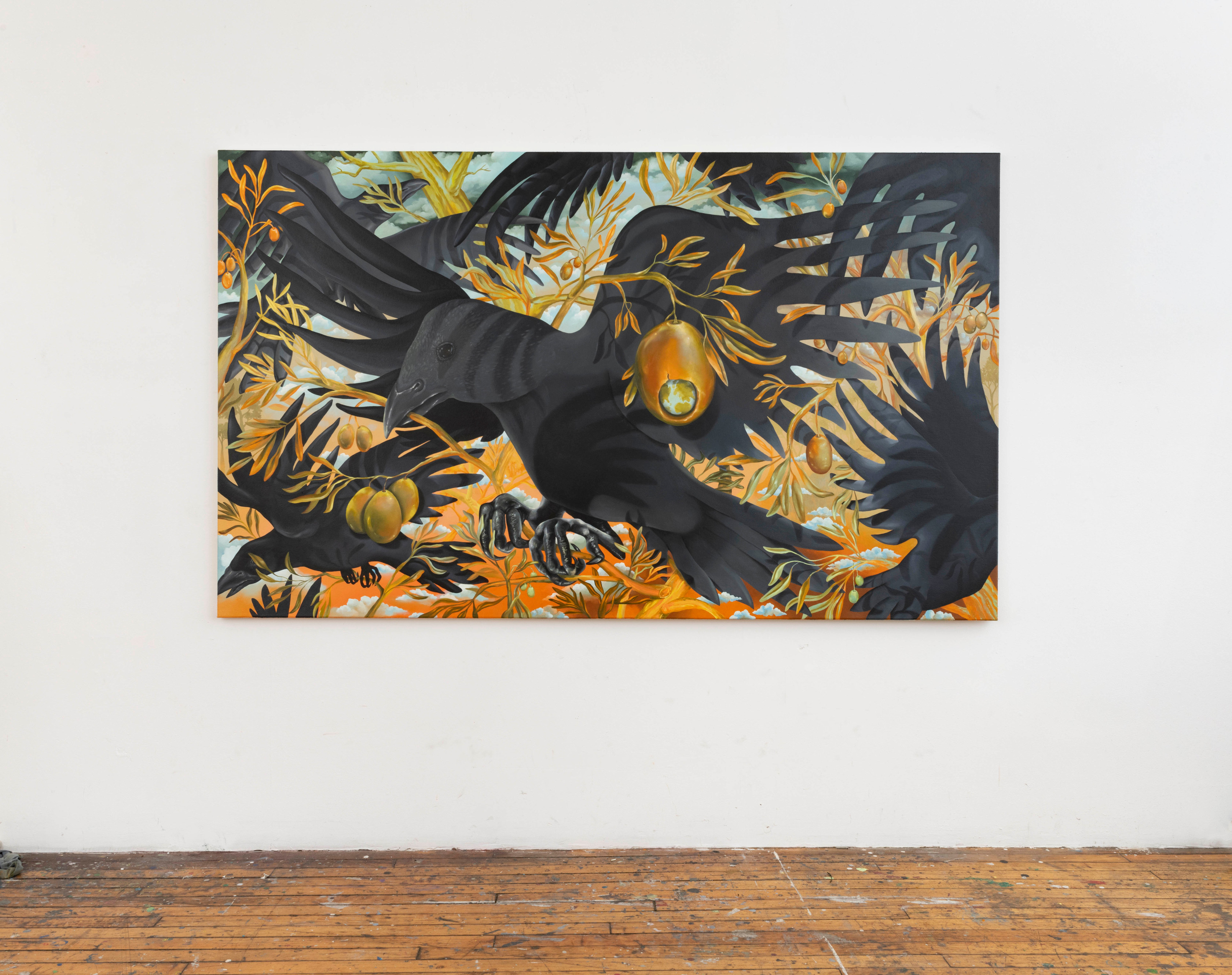 Kat Lyons, Allegory of the Raging Sun, 2022