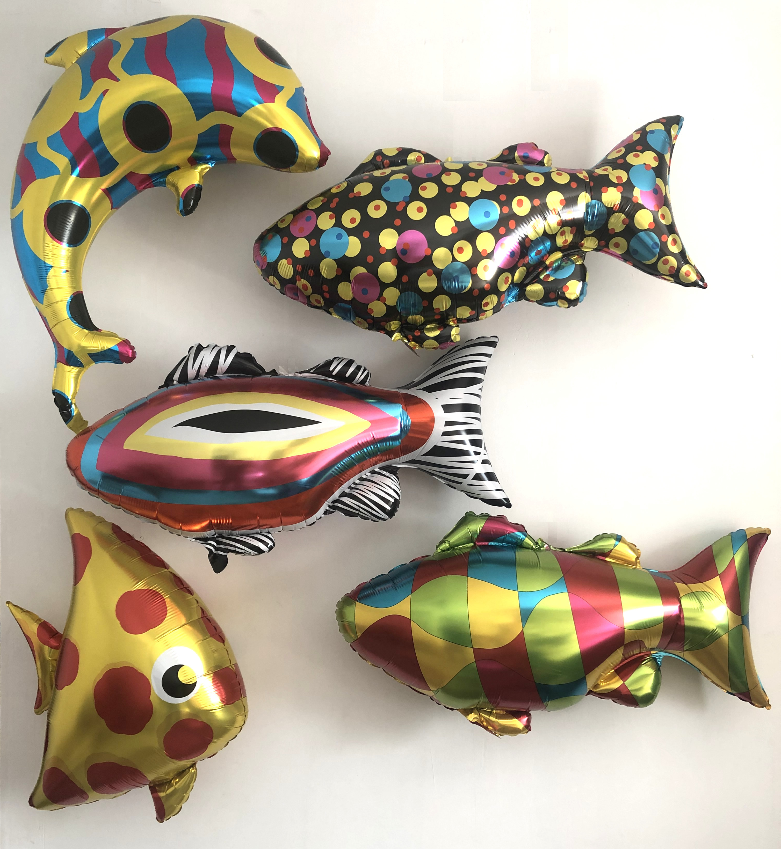 Philippe Parreno My Room Is Another Fish Bowl2022 Helium-filled Mylar balloons Dimensions variable