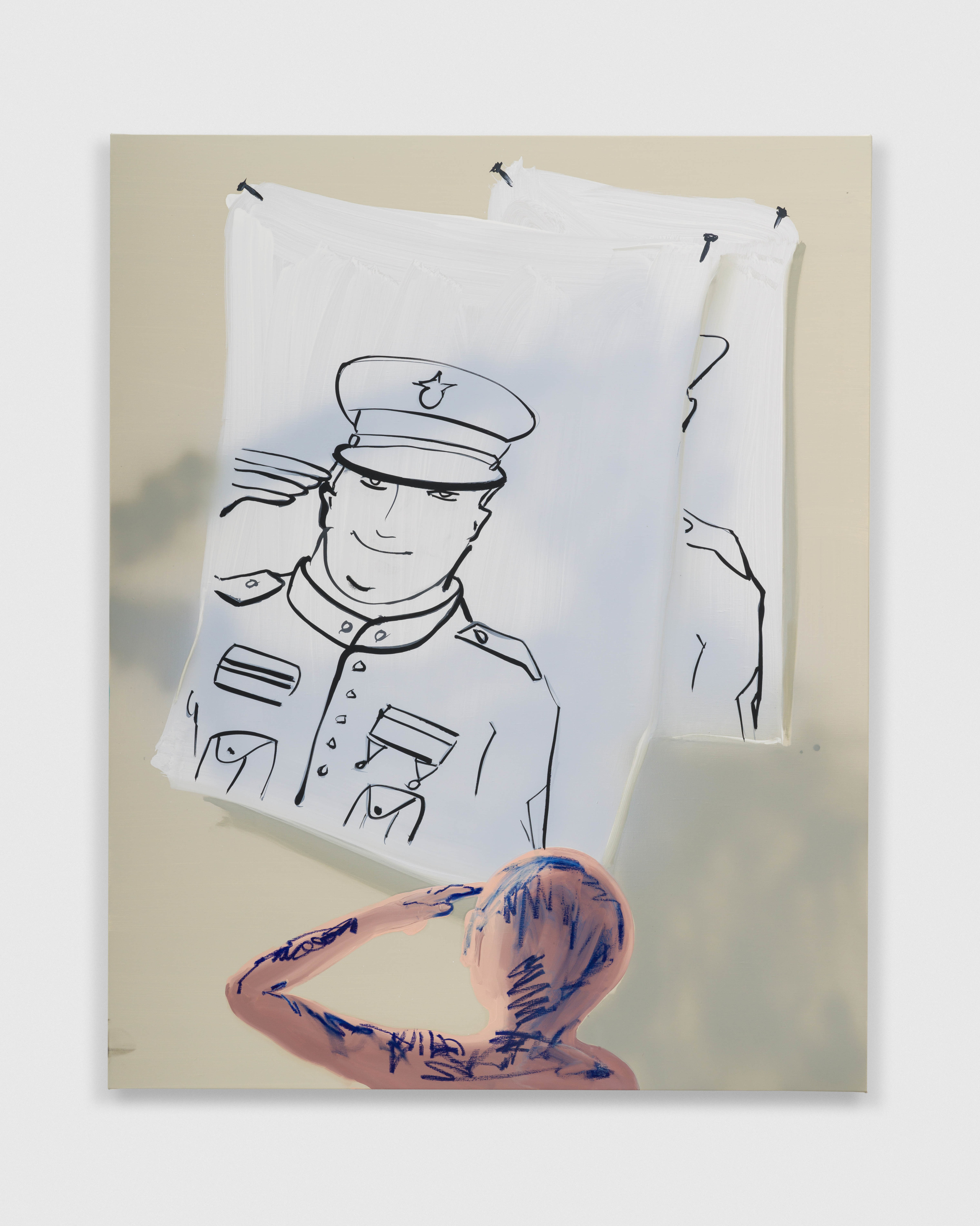 Tala Madani, Perfect Copy II, 2021