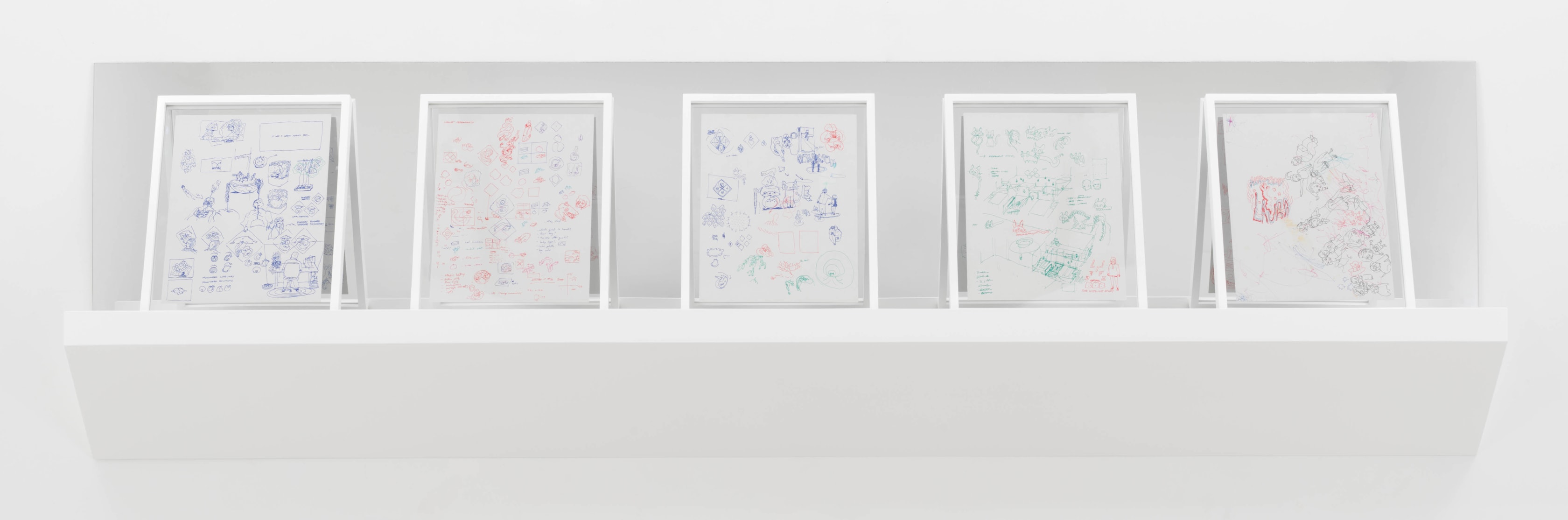 Ian Cheng, Life After BOB Production Drawings, 2022