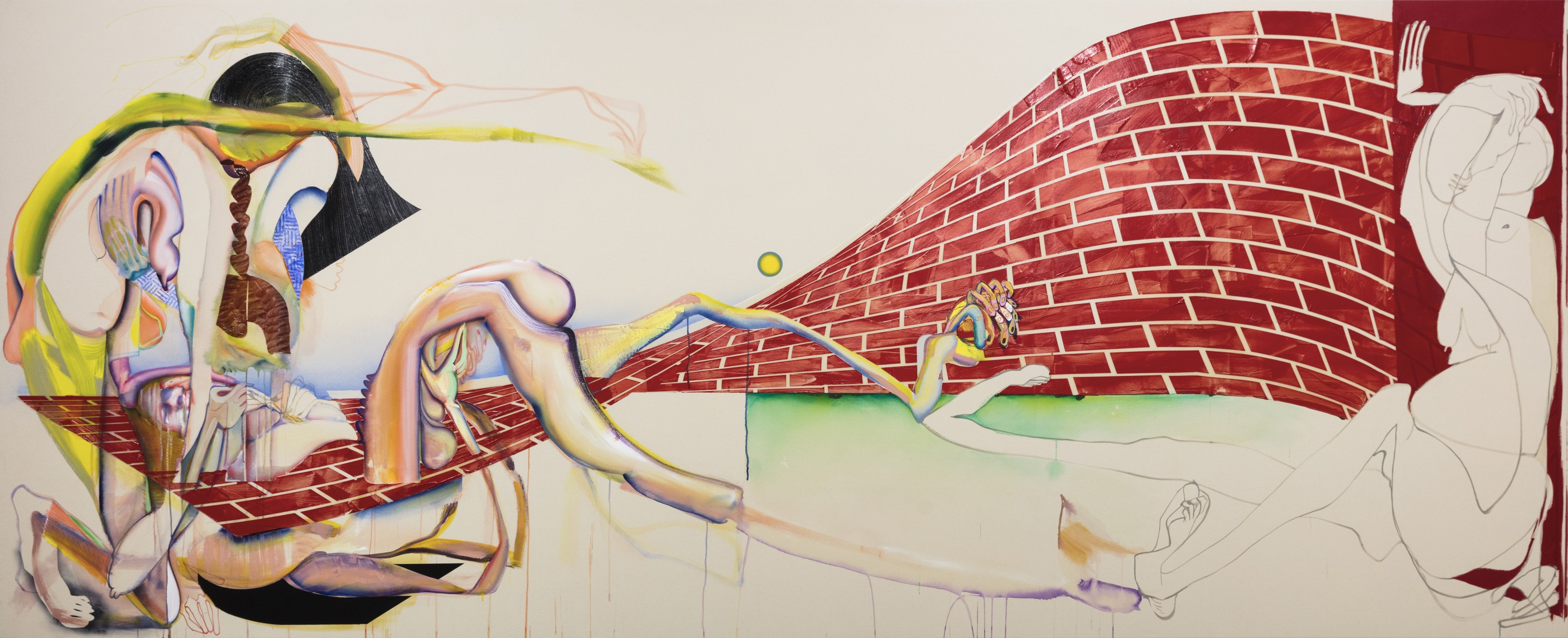 Christina Quarles, Hush Now Baby Baby, 2019