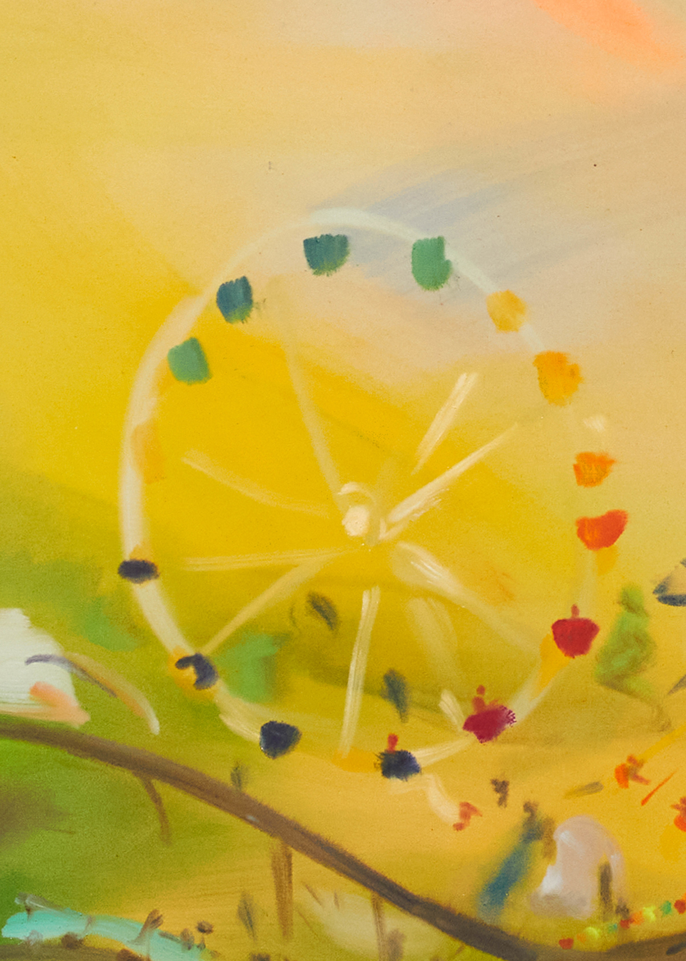 Sophie von Hellermann Mid Flight2023 Acrylic on canvas 243.8 x 304.8 cm 96 x 120 in