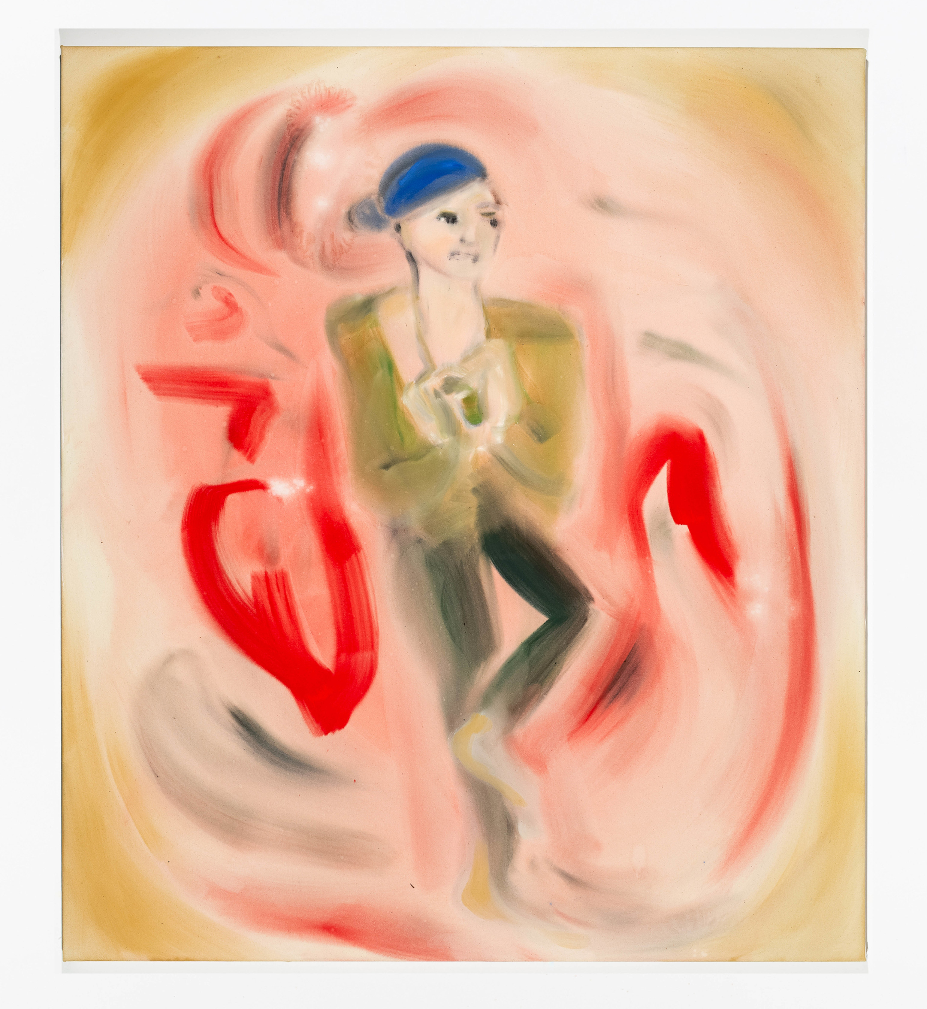 Sophie von Hellermann The Boy2021 Acrylic on canvas 150 x 130 cm 59 1/8 x 51 1/8 in
