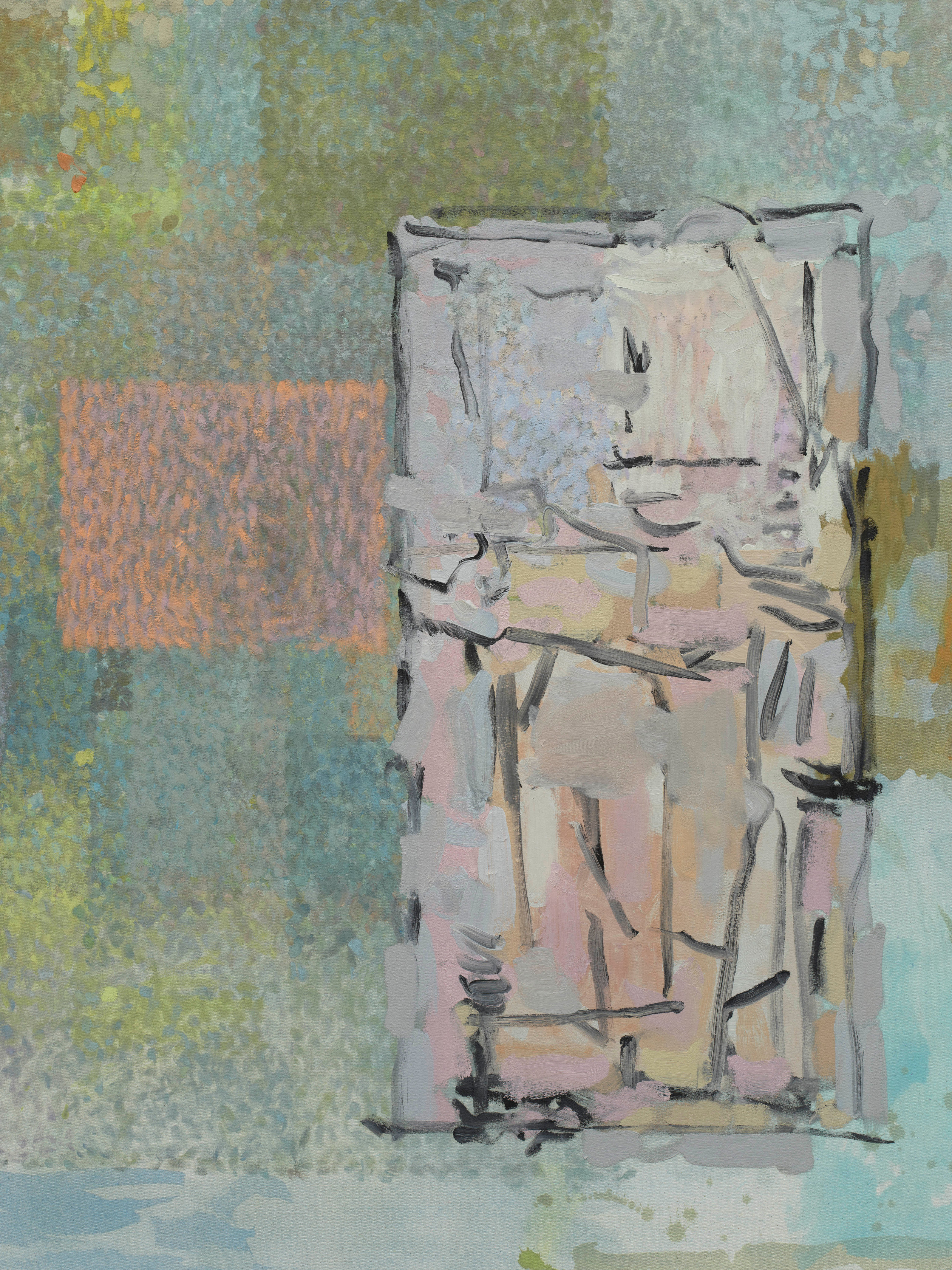 Mary Ramsden This is the colour of the road2024 Oil on canvas 200 x 140 cm 78 3/4 x 55...