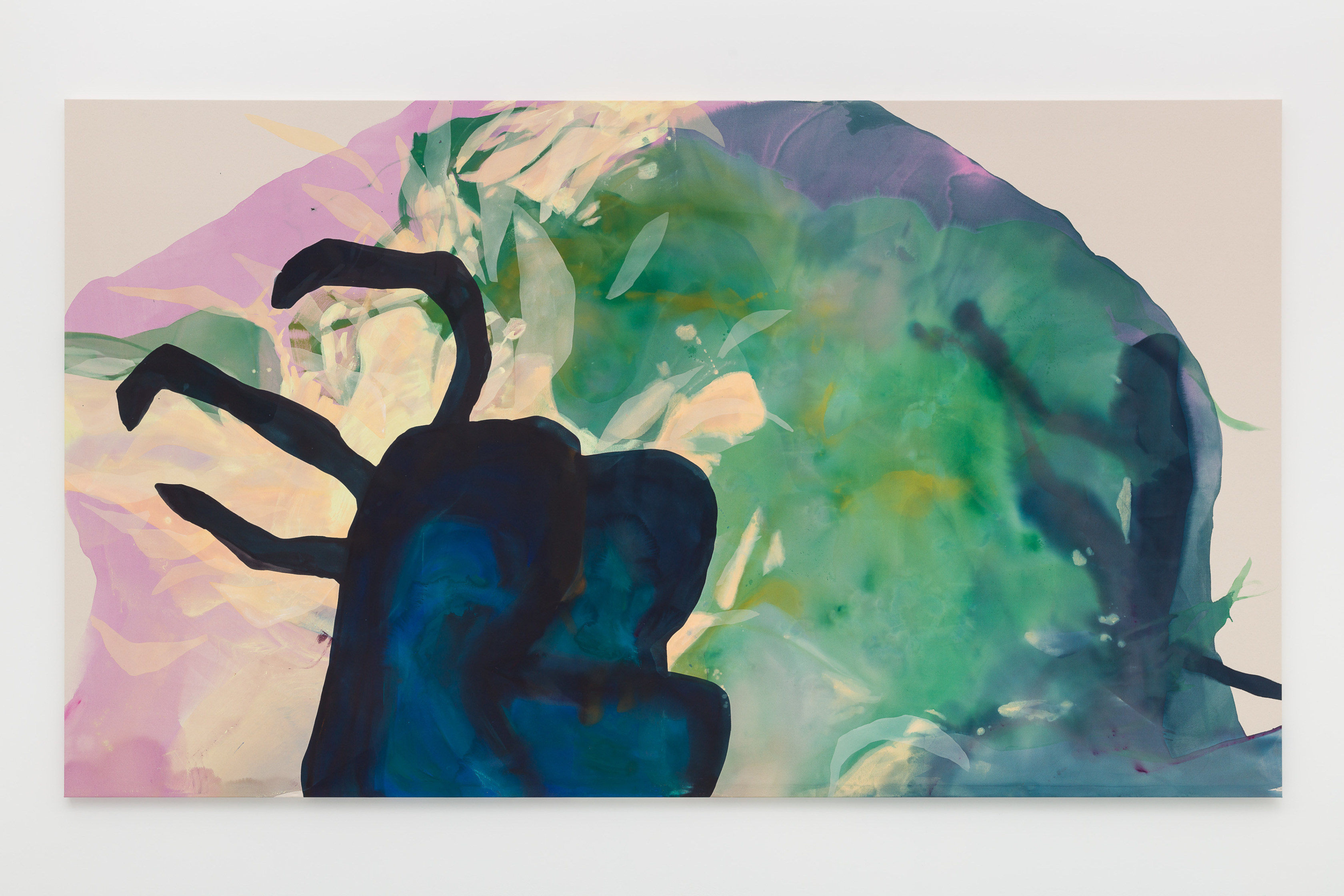 Ragna Bley La Belle Epoque2022 Acrylic on canvas 215 x 375 cm 84 5/8 x 147 5/8 in