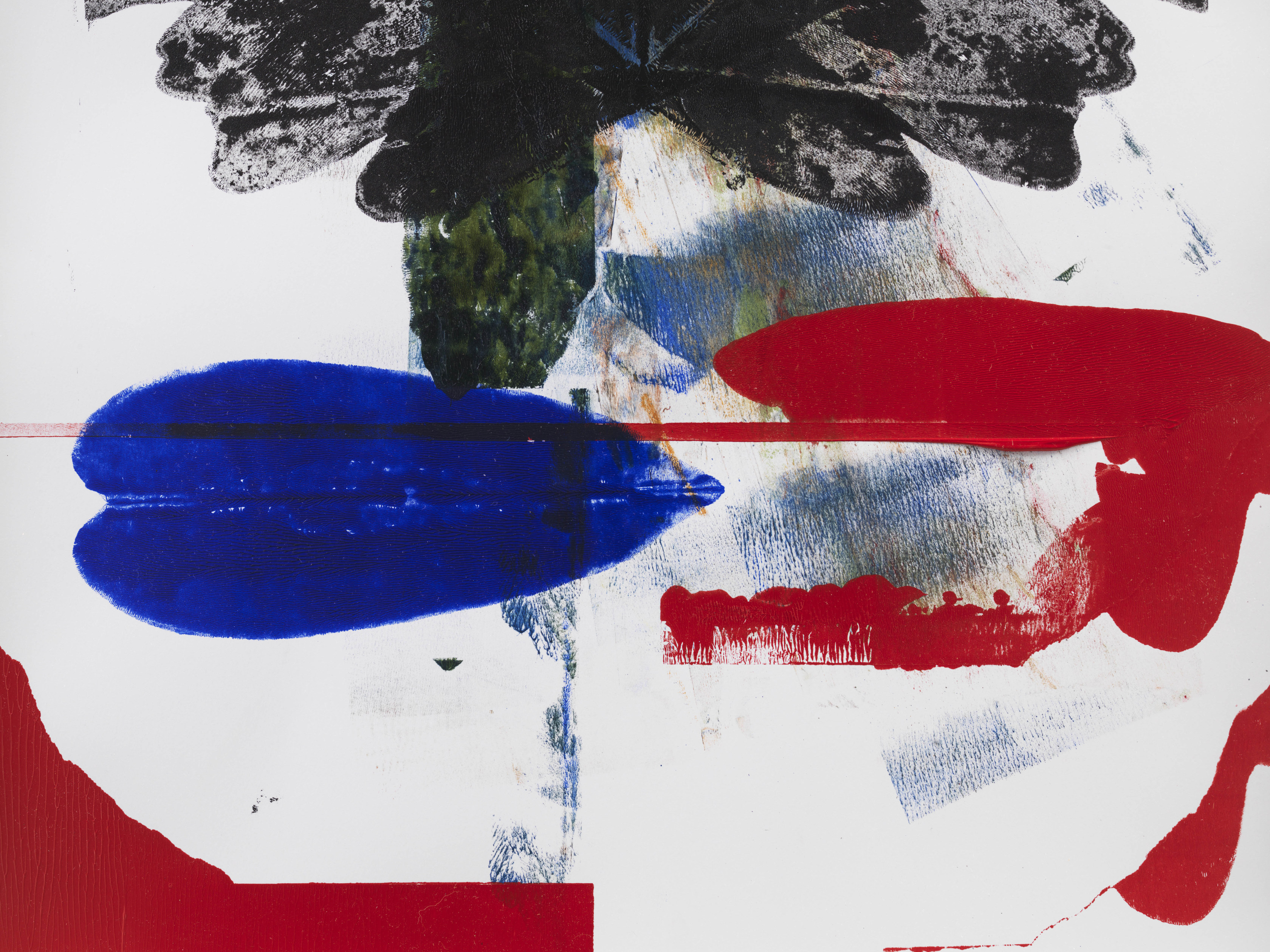 Elizabeth Neel, Split Screen Dissolve, 2020