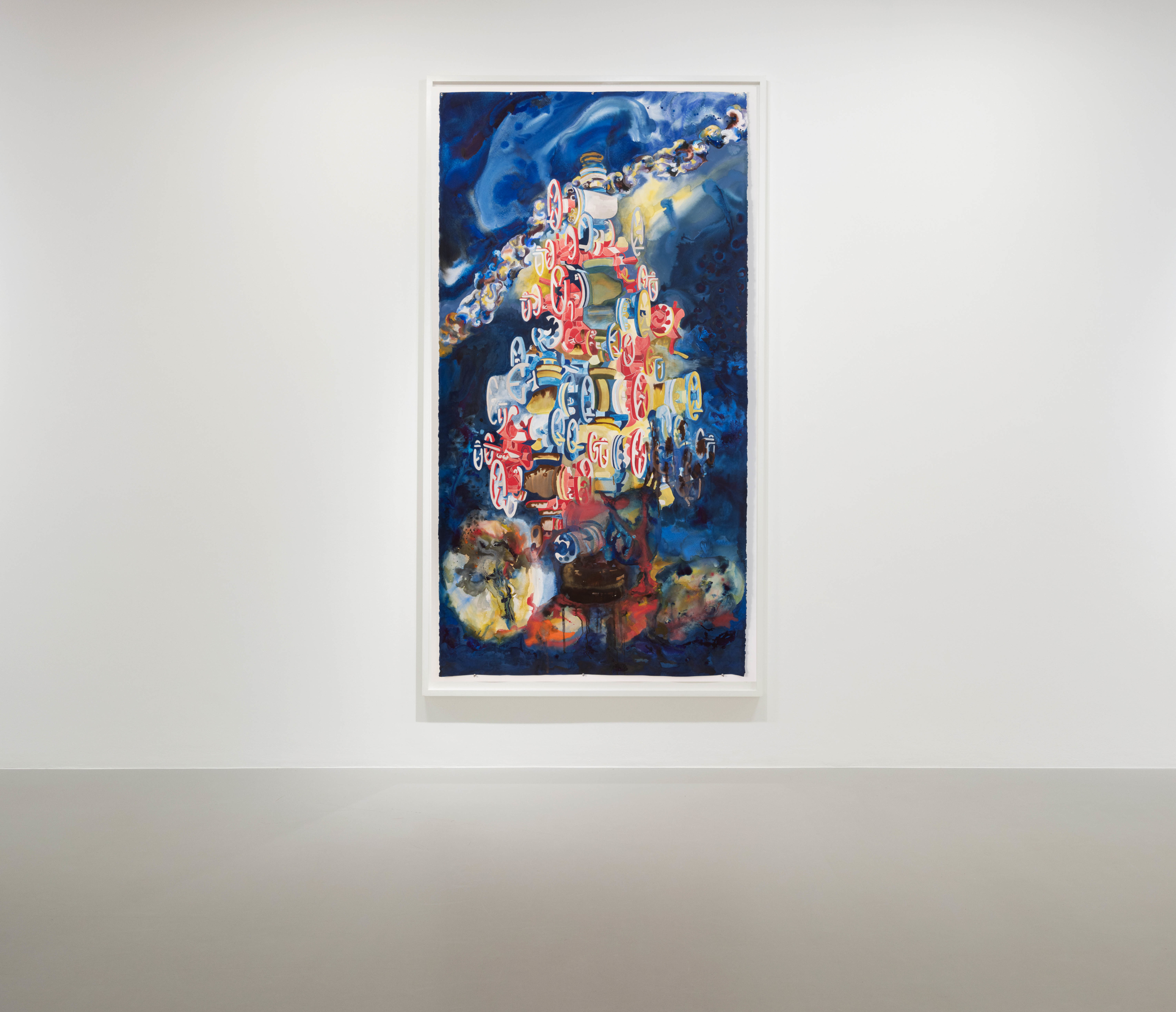 Shahzia Sikander, Sub Blues, 2019-2020
