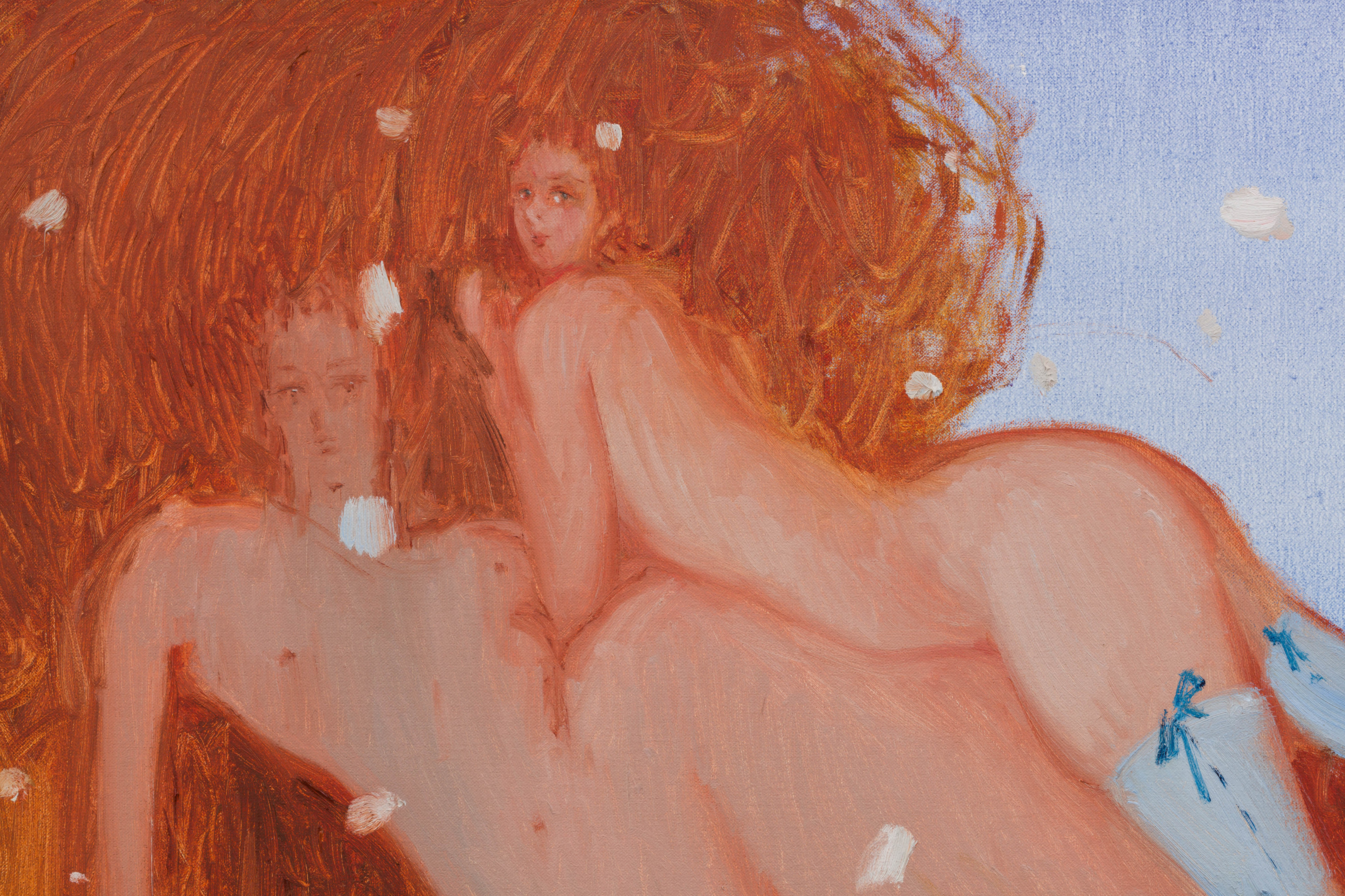 Sofia Mitsola Dandelions2024 Oil on linen 70 x 90 cm 27 1/2 x 35 3/8 in