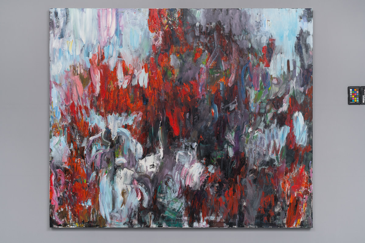 Sabine Moritz, Fire Flowers II, 2017