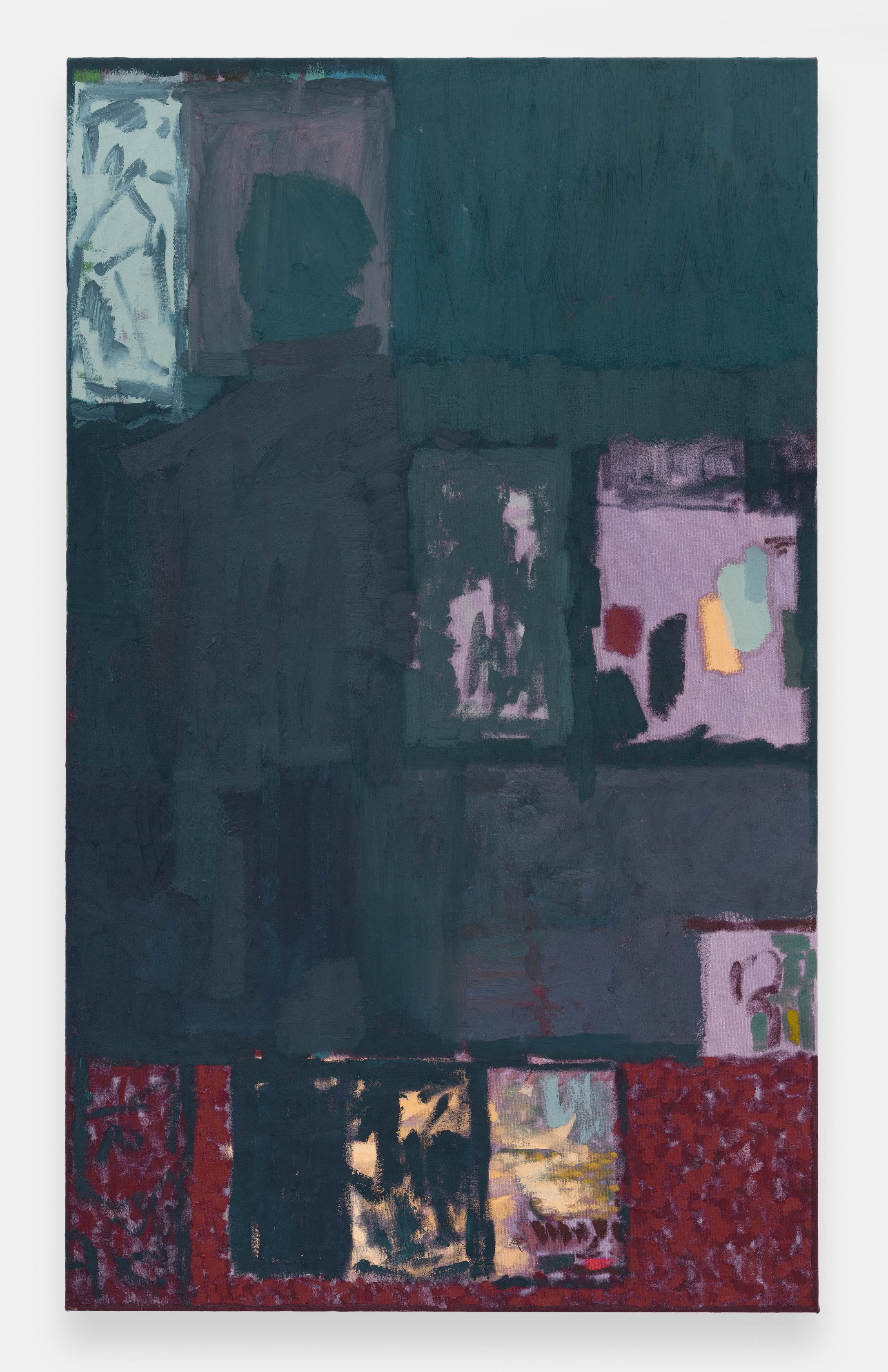 Mary Ramsden, "stitching a laugh to a darkness part 1", 2021