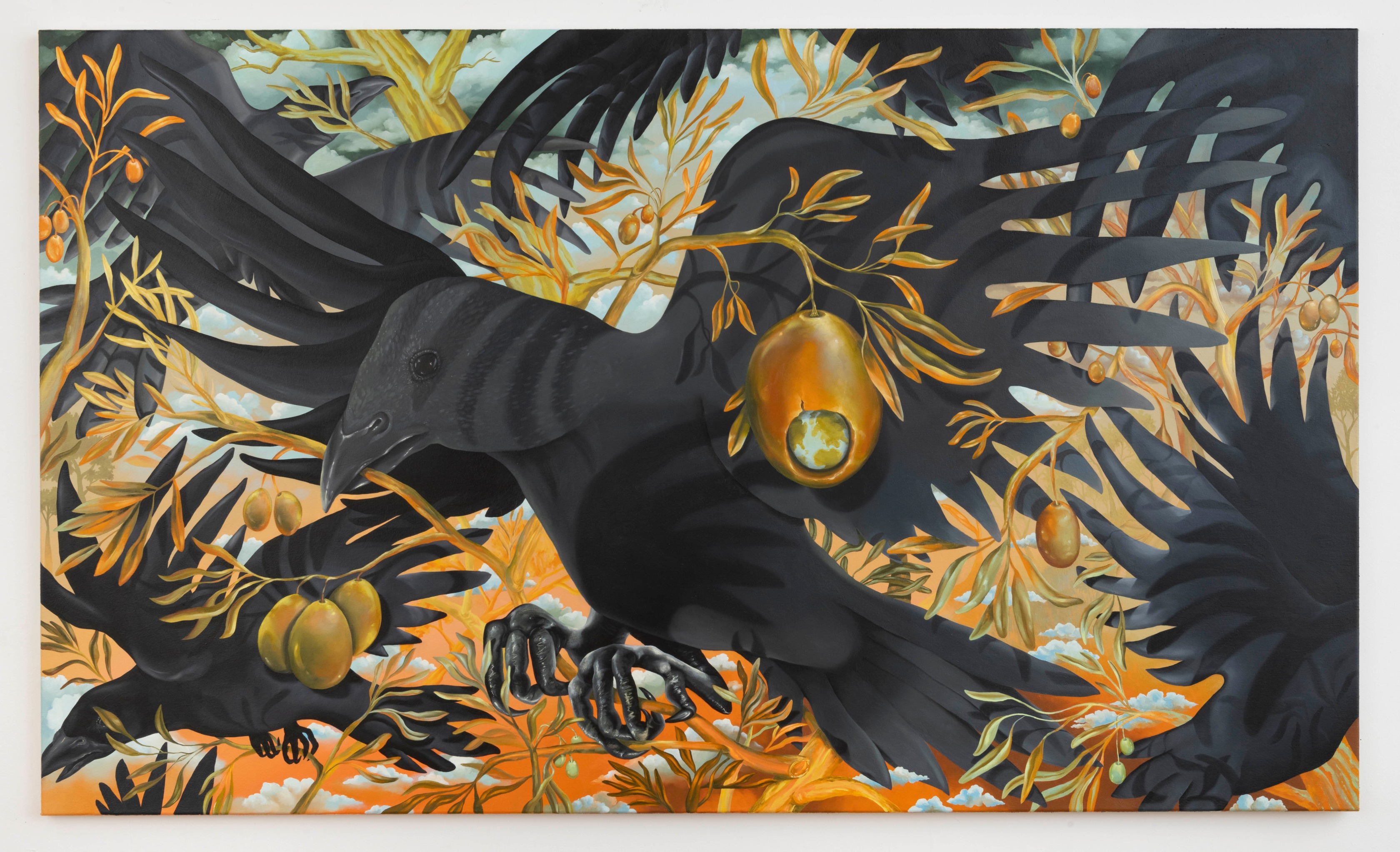 Kat Lyons, Allegory of the Raging Sun, 2022