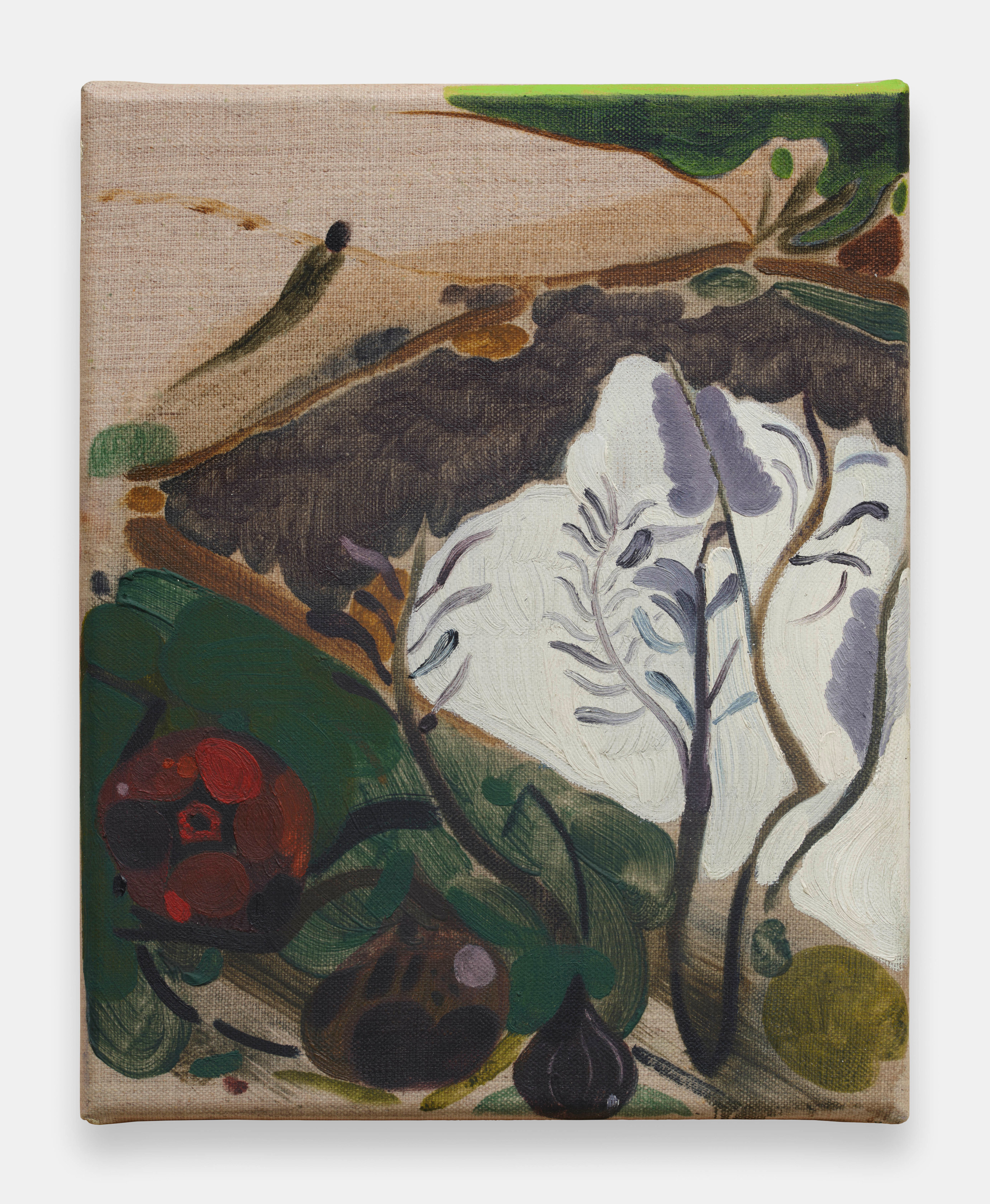 James Owens Shadow Over the Dunes2024 Oil on linen 30 x 24 cm 11 3/4 x 9 1/2 in