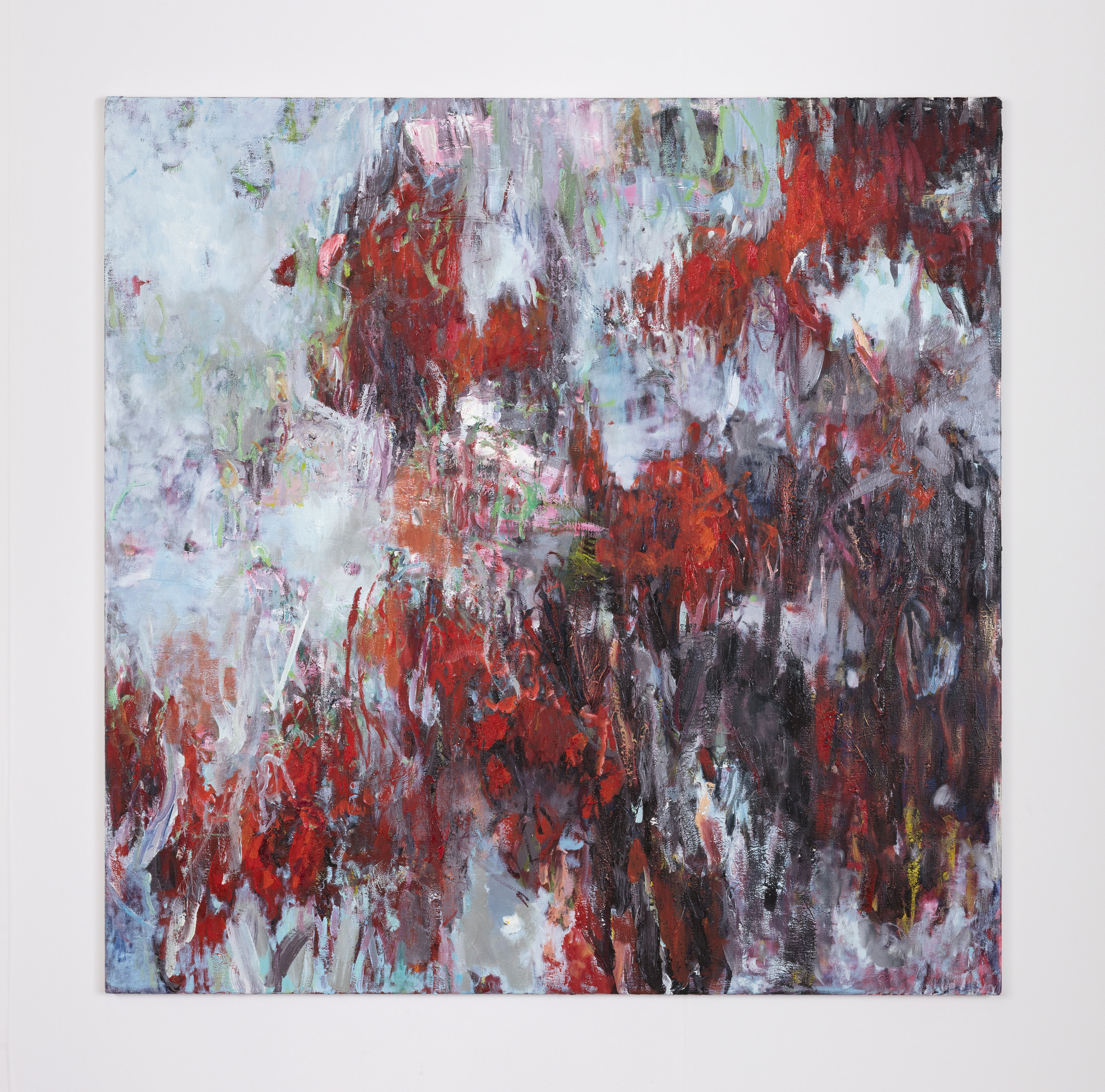 Sabine Moritz Lava2017 Oil on canvas 131 x 131 cm 51 5/8 x 51 5/8 in