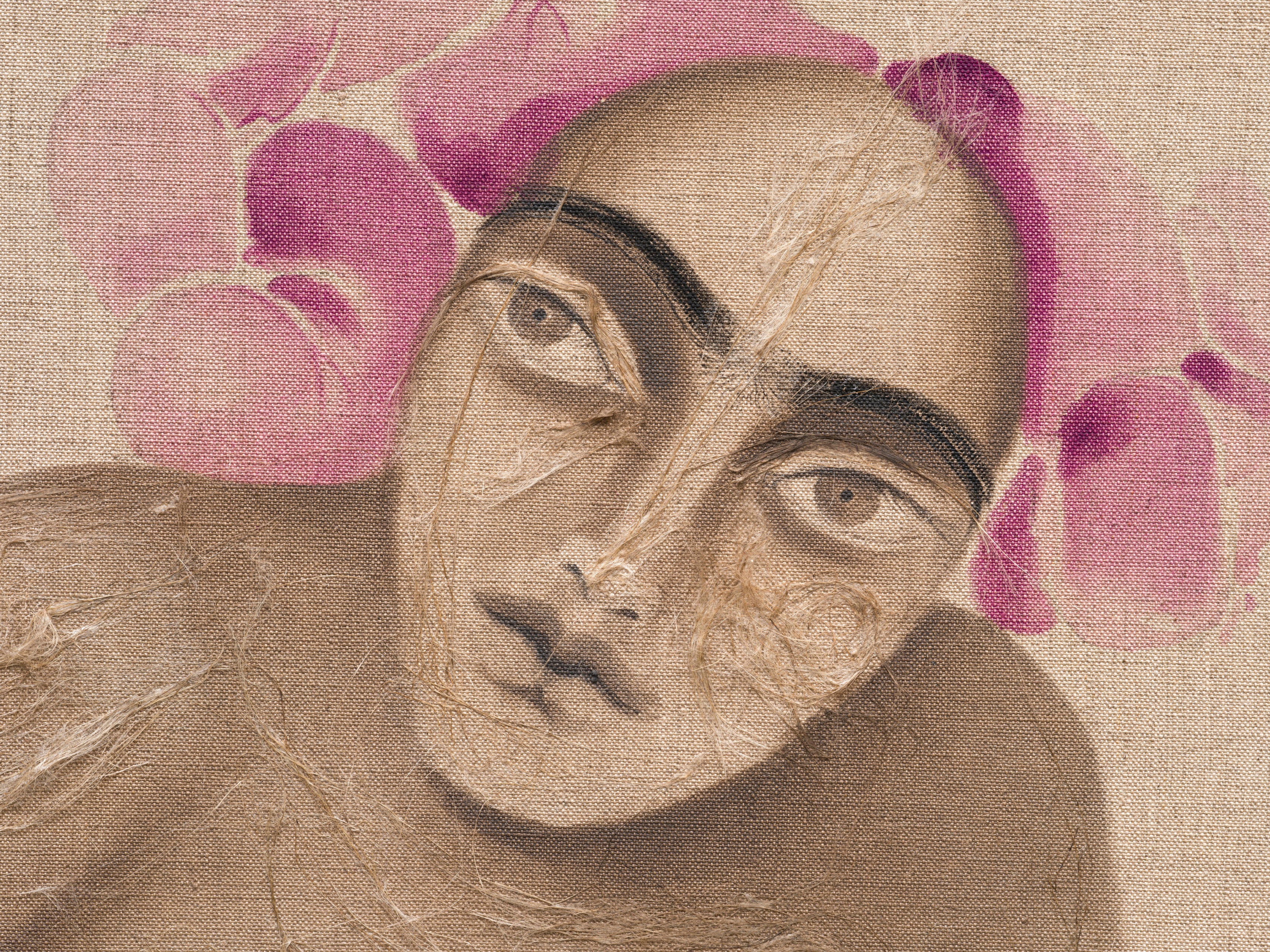 Hayv Kahraman, Flax, torshi and entanglements, 2021