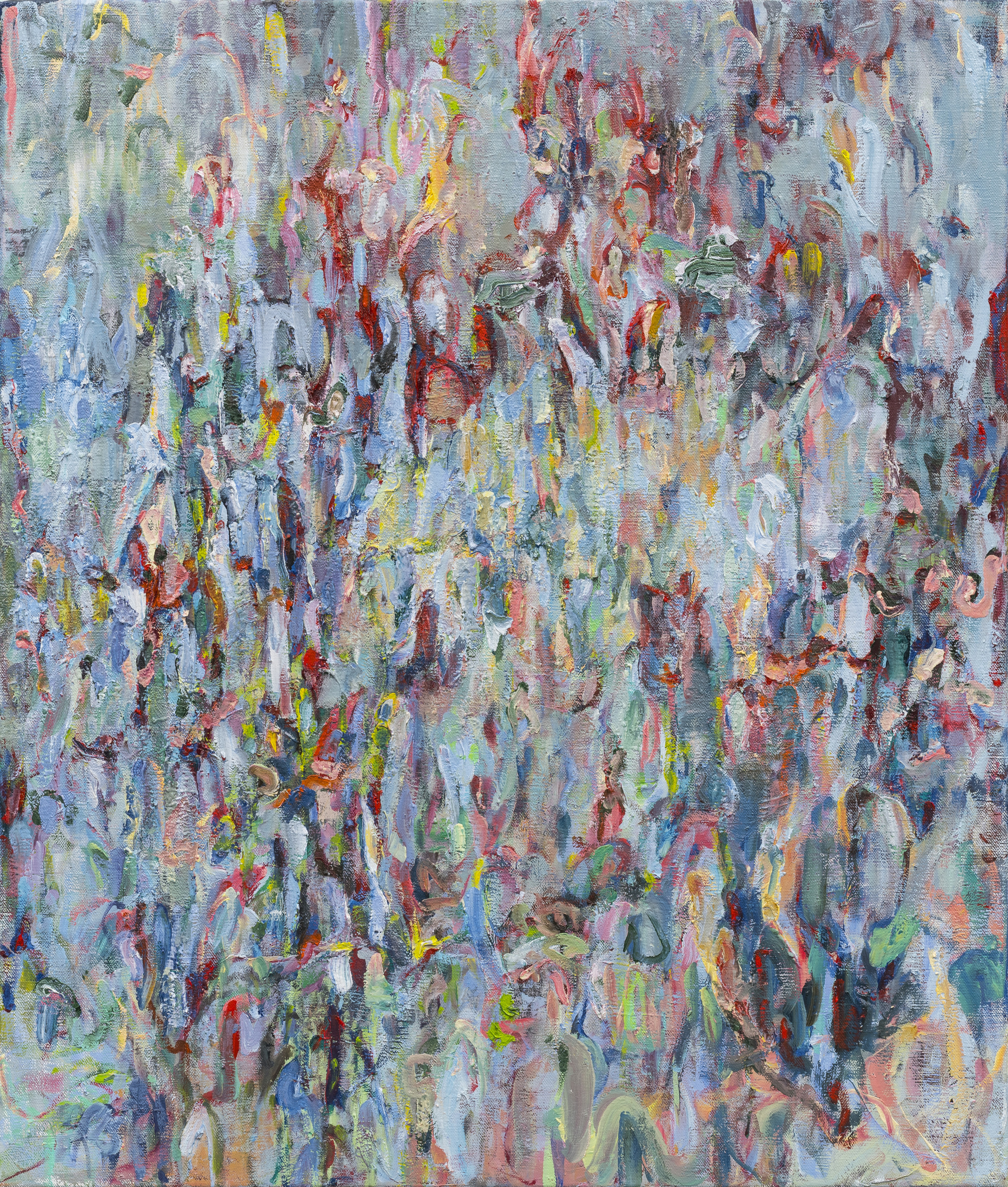 Sabine Moritz 20382018 Oil on canvas 100 x 85 cm 39 3/8 x 33 1/2 in